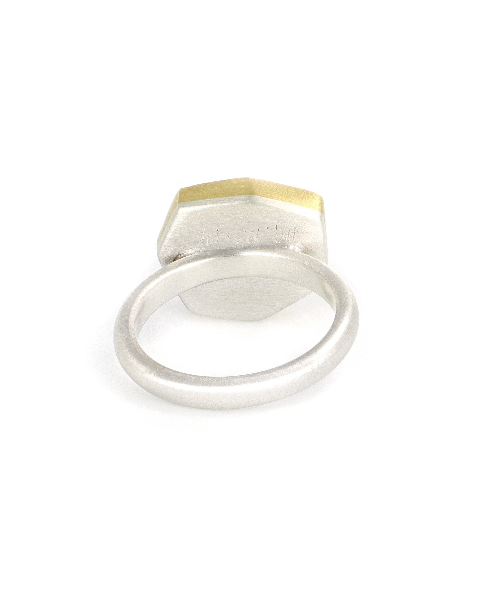 One of a Kind Grey Quartz Ring