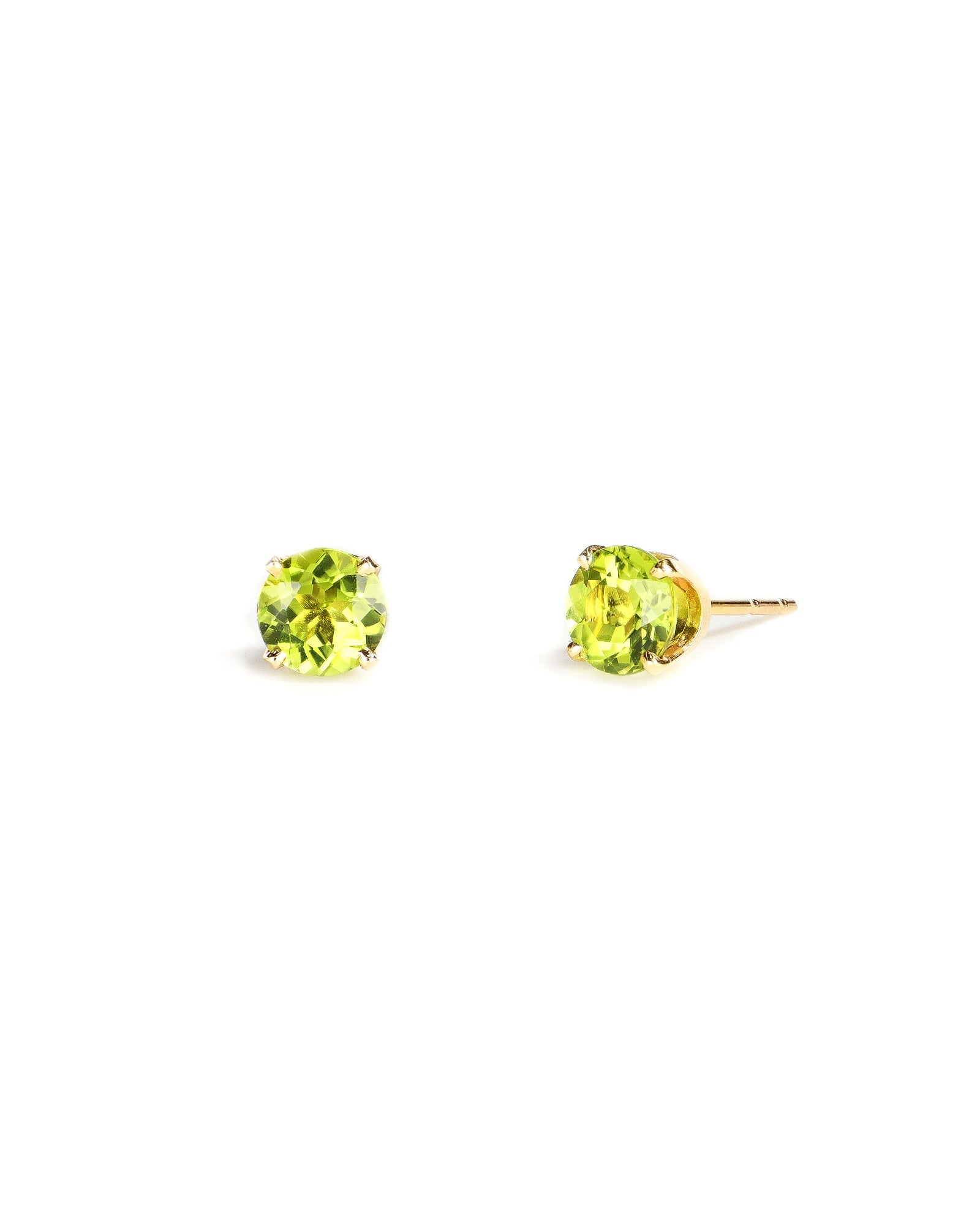 5mm Peridot Studs