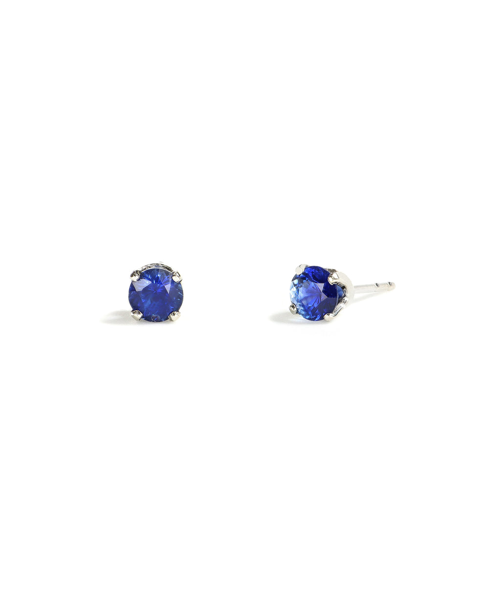 5mm Ceylon Sapphire Studs
