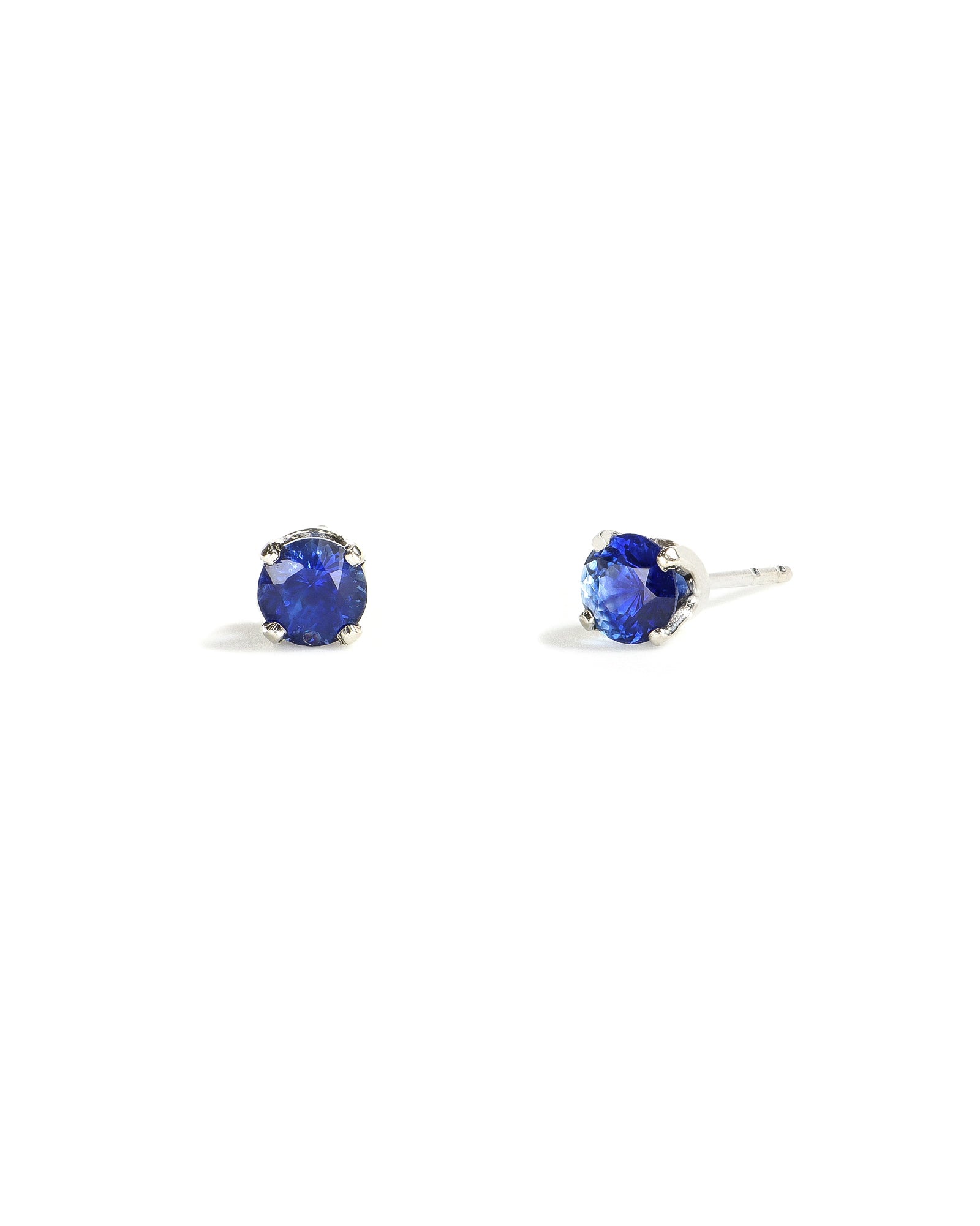 5mm Ceylon Sapphire Studs