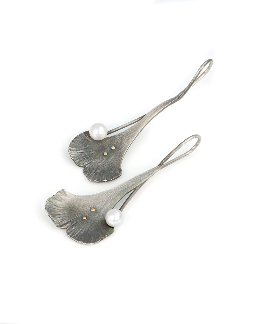 Small Gingko Earrings