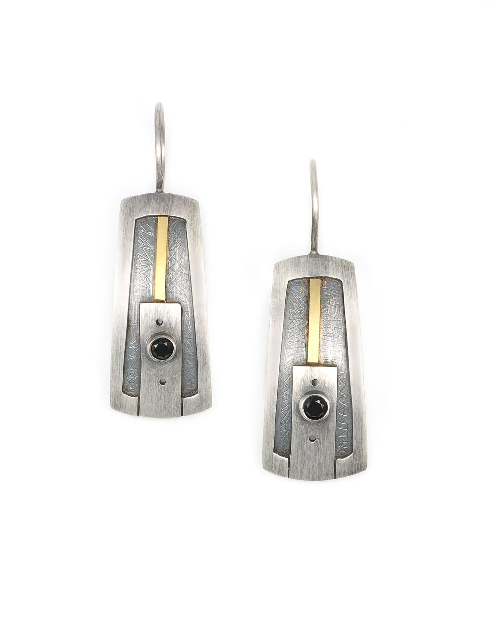 Wedge Drop Earrings