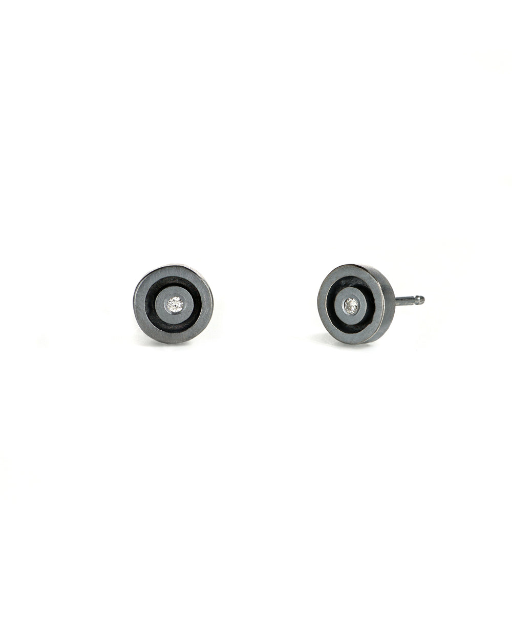 Circle Post Earrings