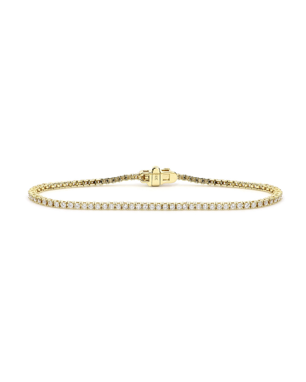 2.01ctw Natural Diamond Tennis Bracelet