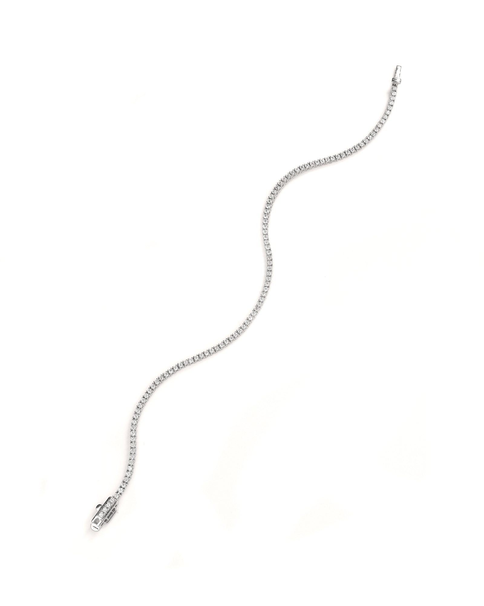 1.05ctw Natural Diamond Tennis Bracelet