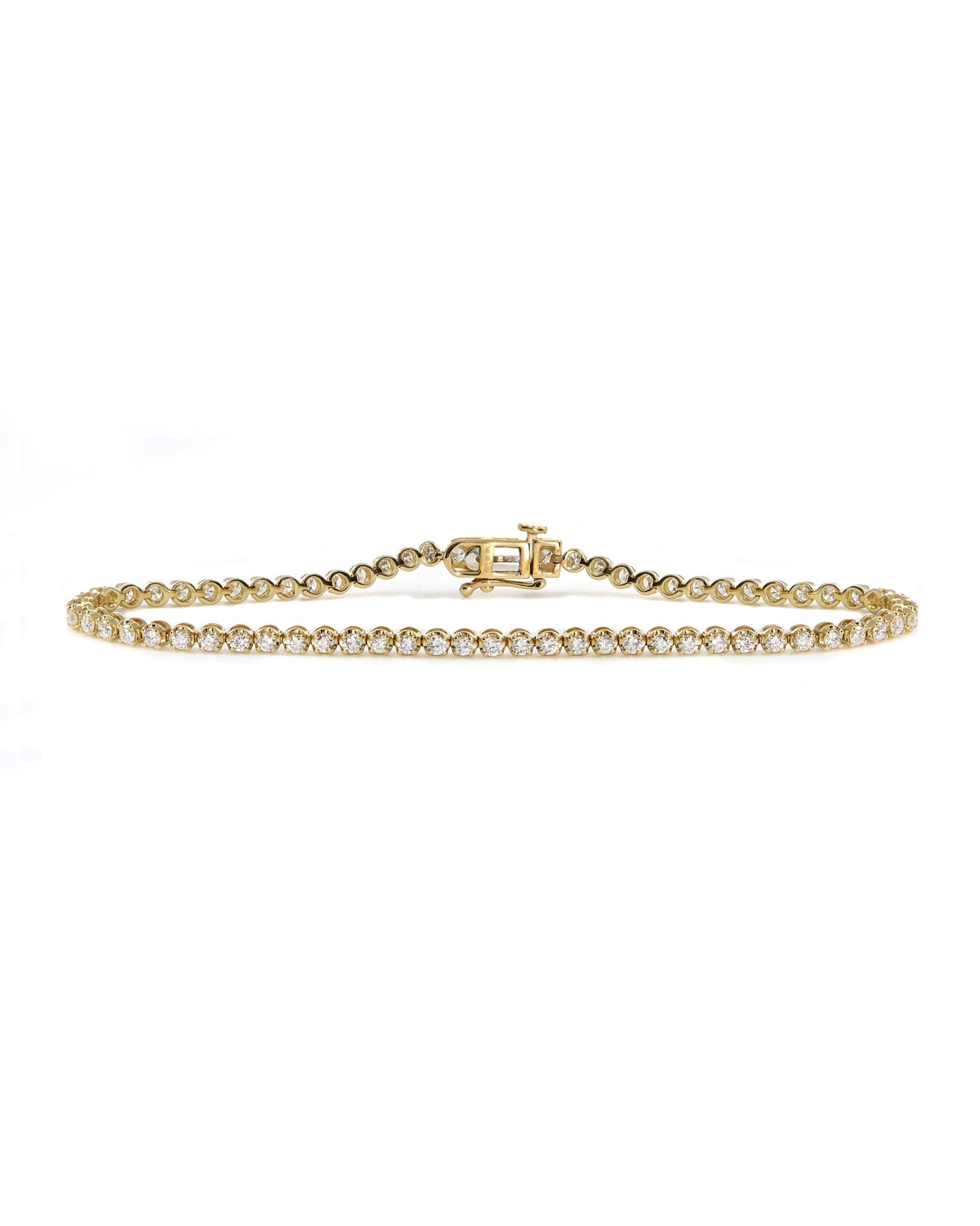 1.99ctw lab diamond tennis bracelet
