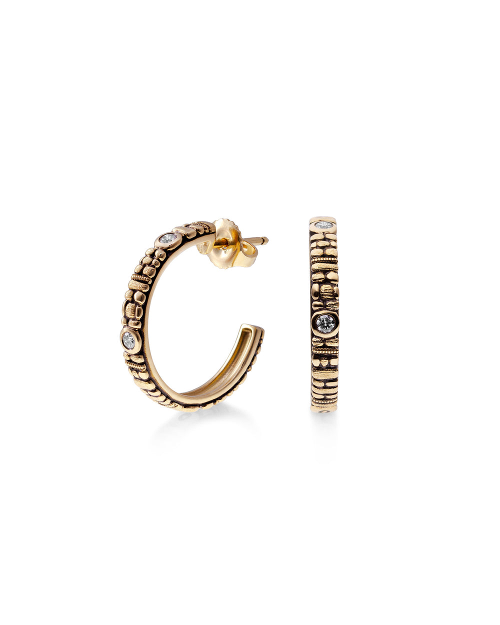 Seashore Hoop Earrings