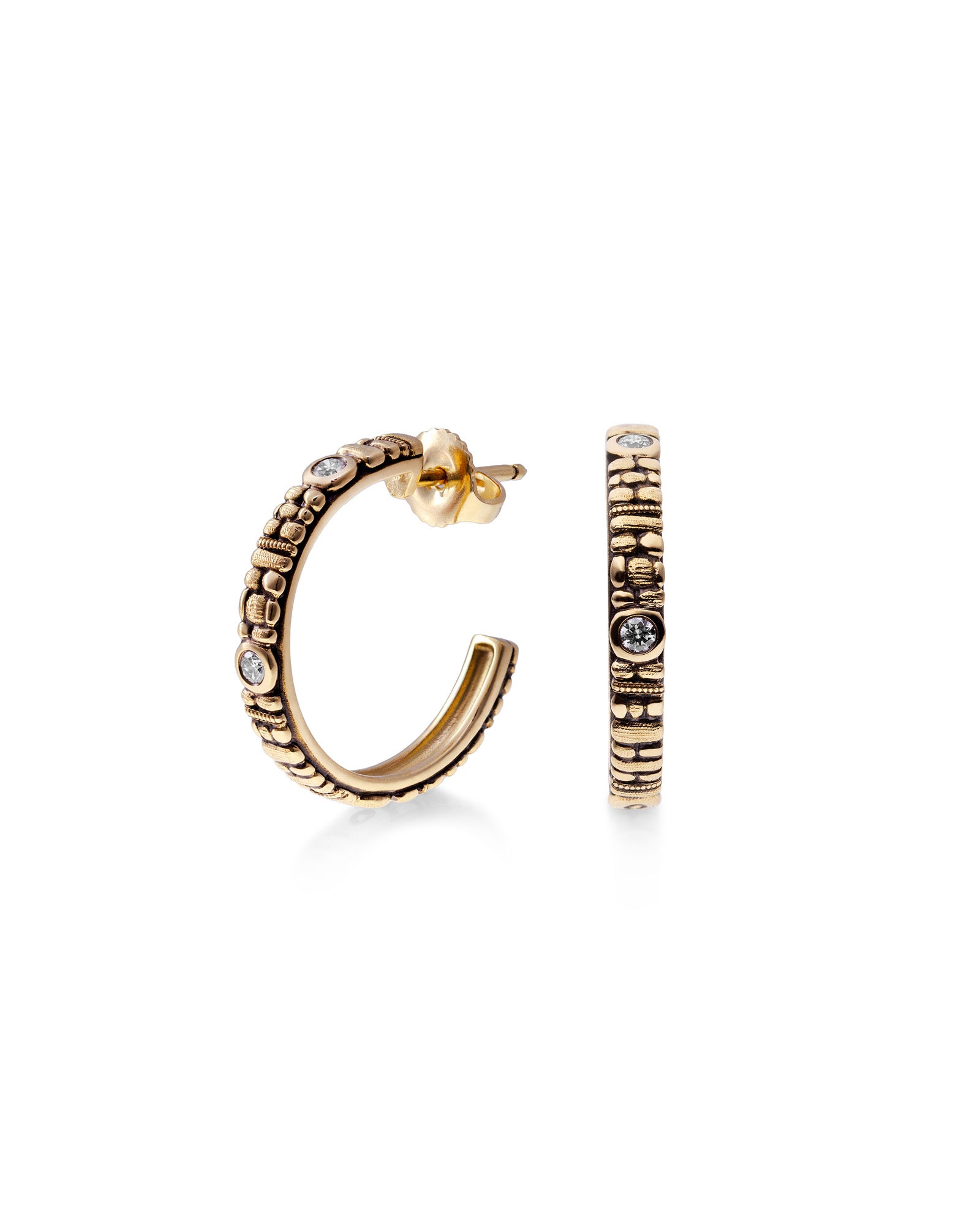 Seashore Hoop Earrings