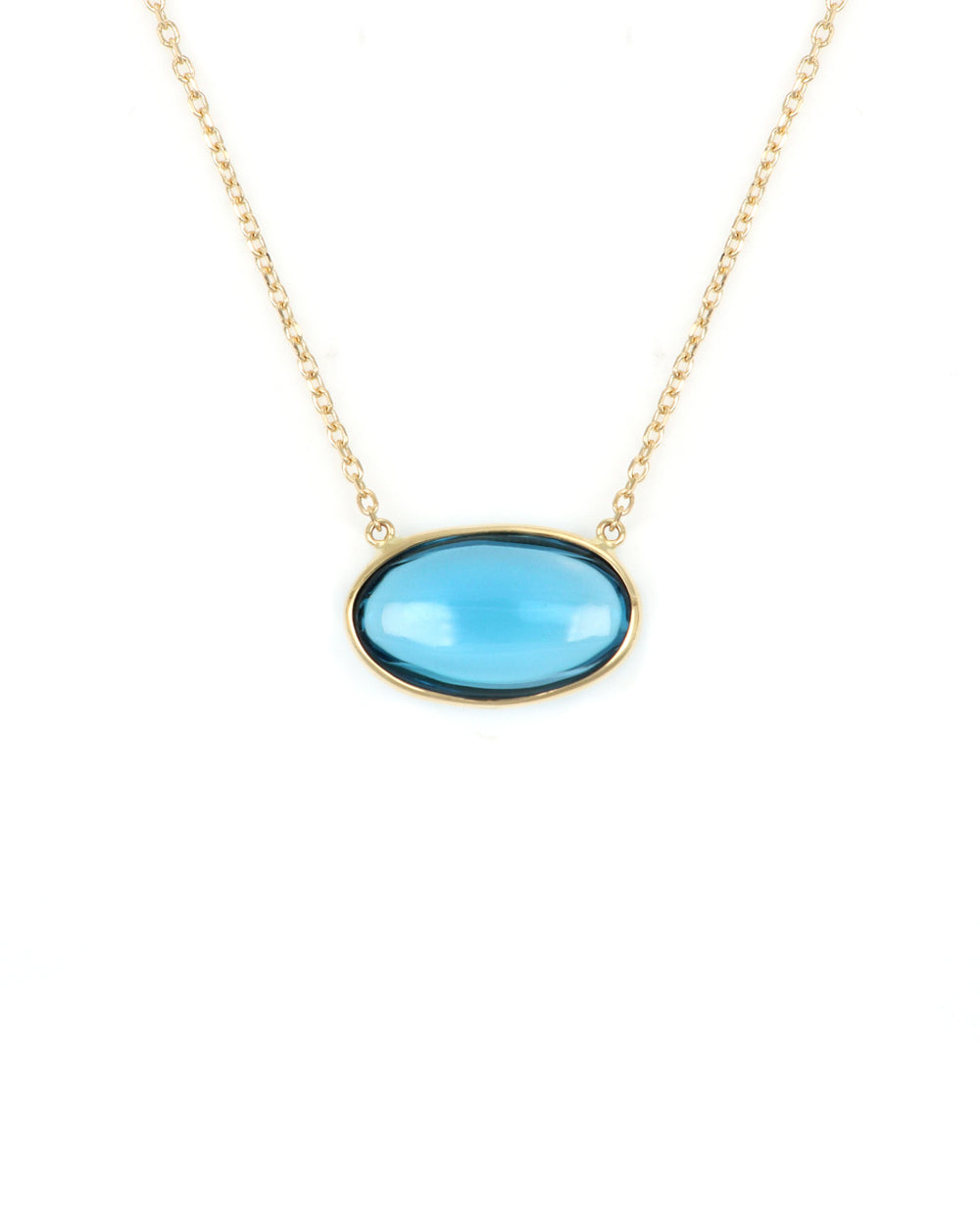 London Blue Topaz Necklace