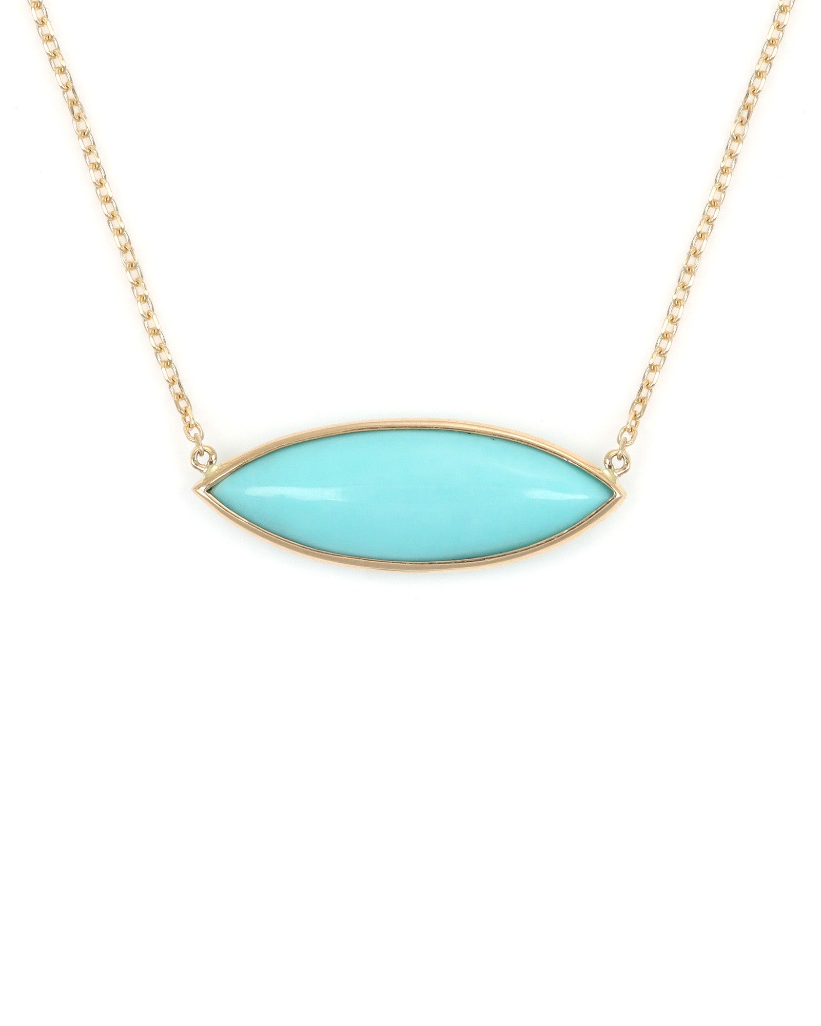 Marquise Turquoise Necklace