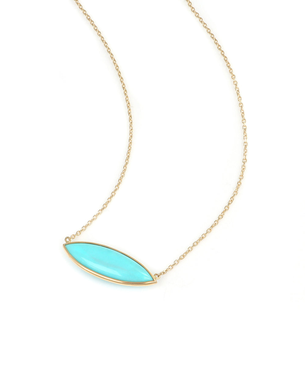 Marquise Turquoise Necklace