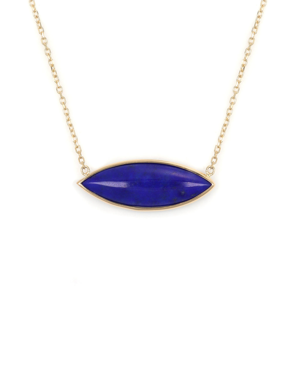 Marquise Lapis Necklace