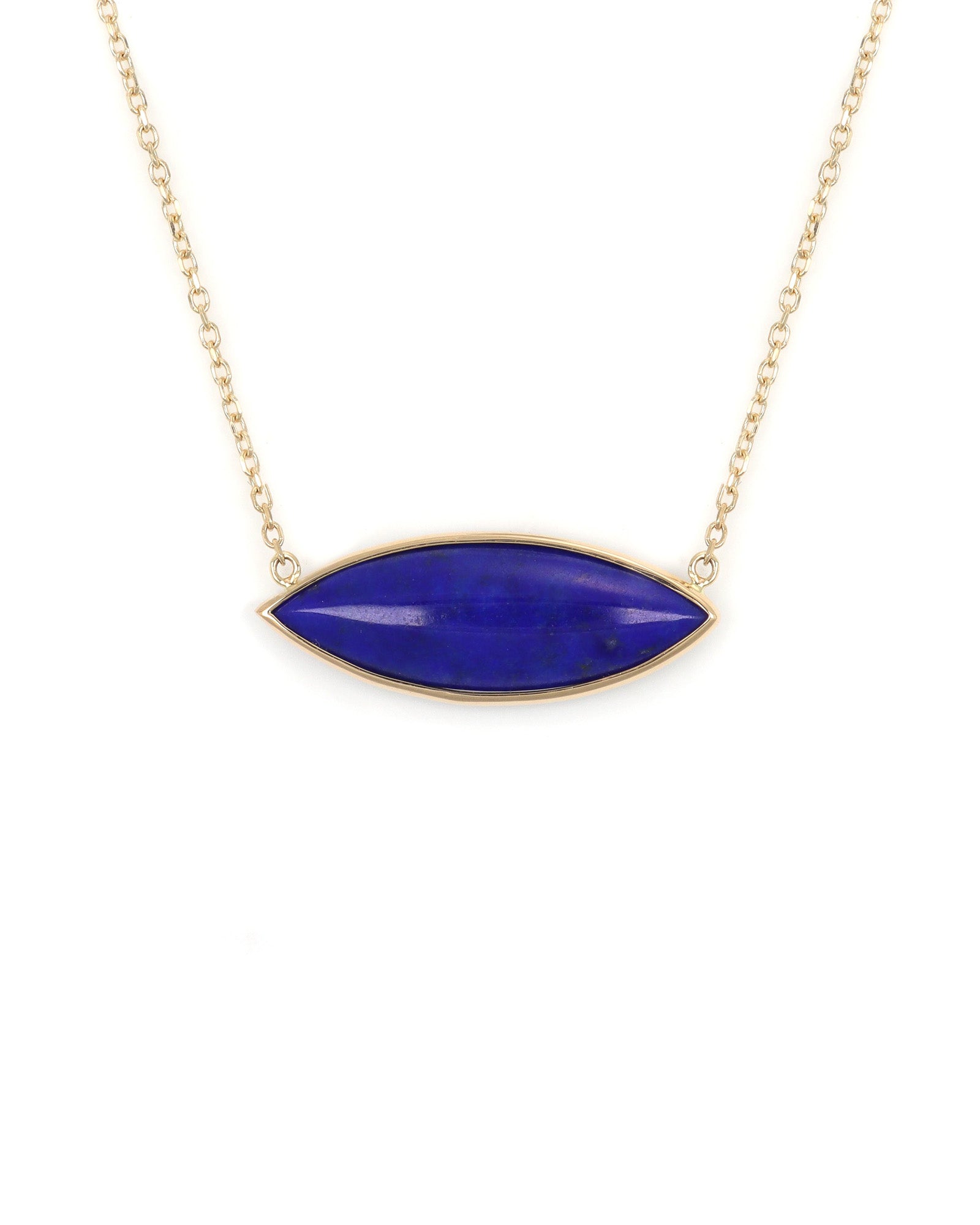 Marquise Lapis Necklace