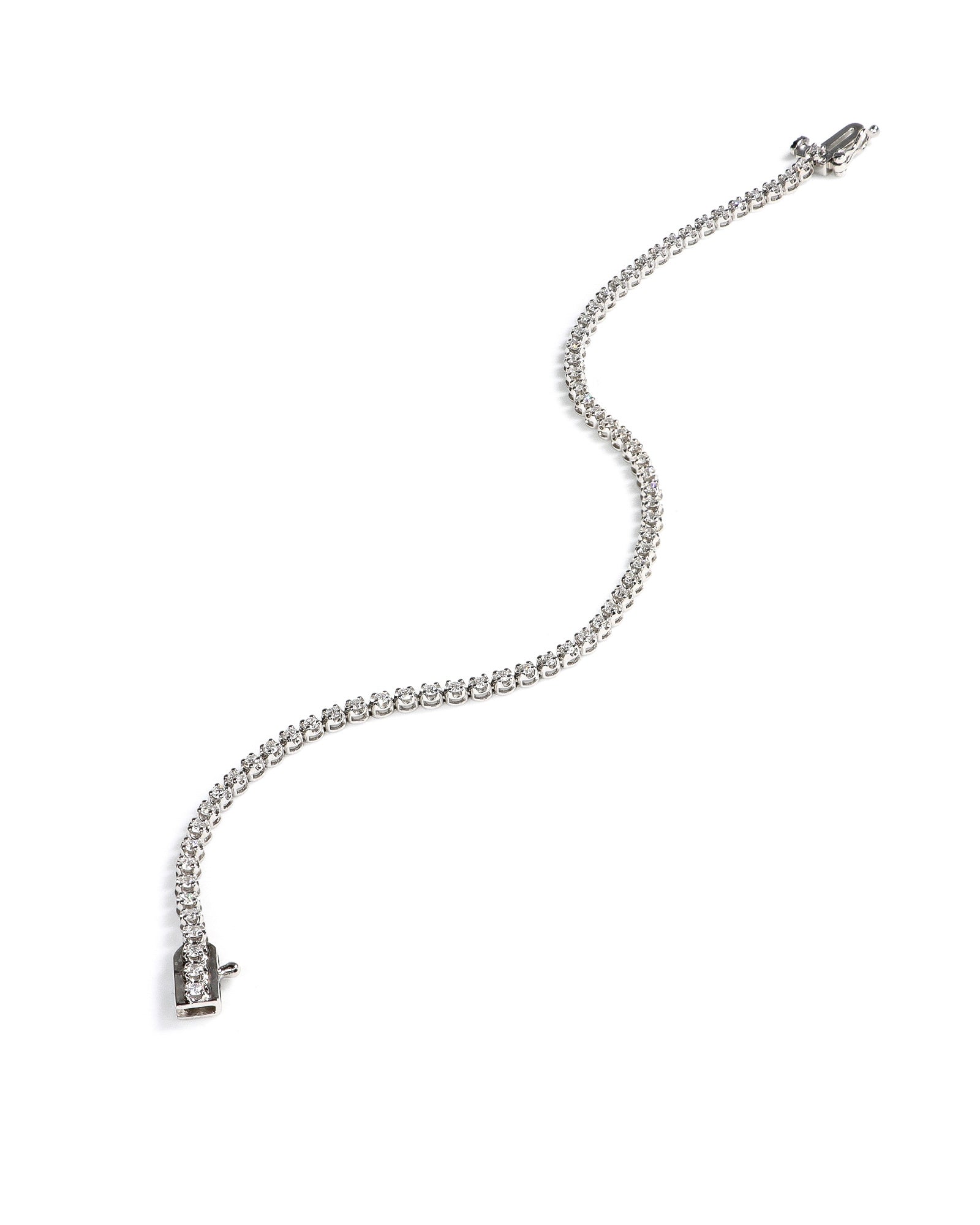 0.95ctw Lab Diamond Tennis Bracelet