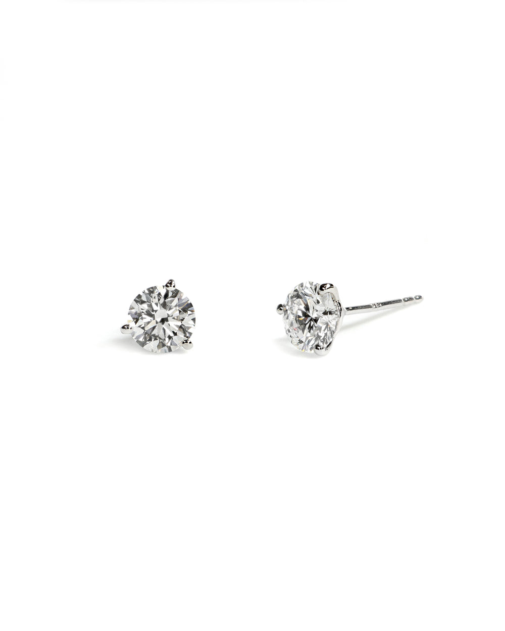 1.00ctw Lab Diamond Martini Stud Earrings