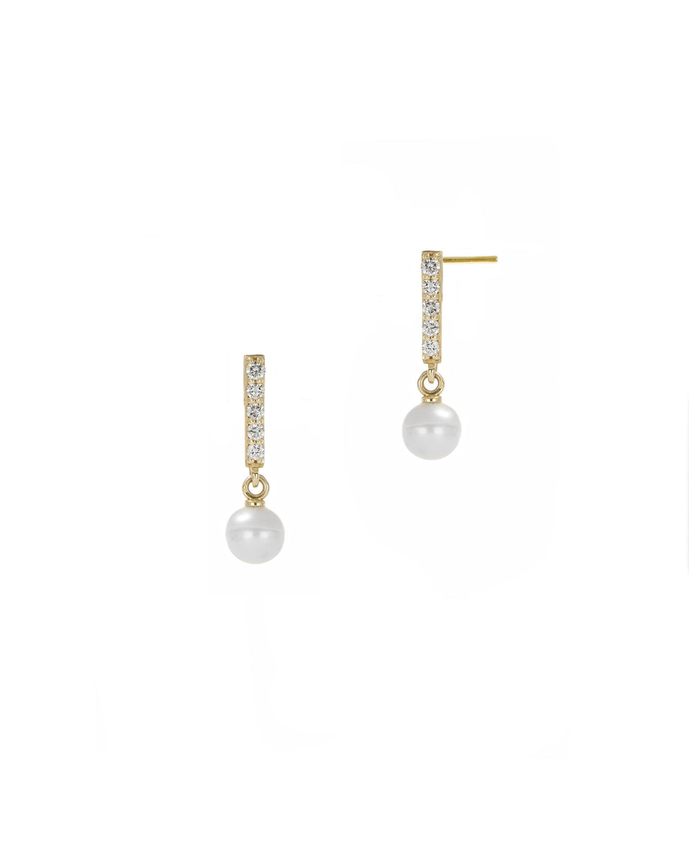 Akoya Pearl Dangle Earrings