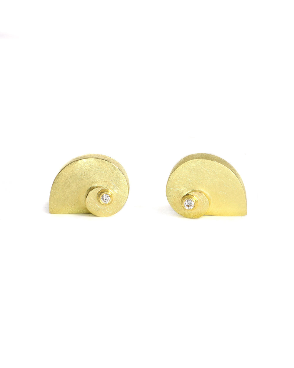 Nautilus with Diamonds Earrings