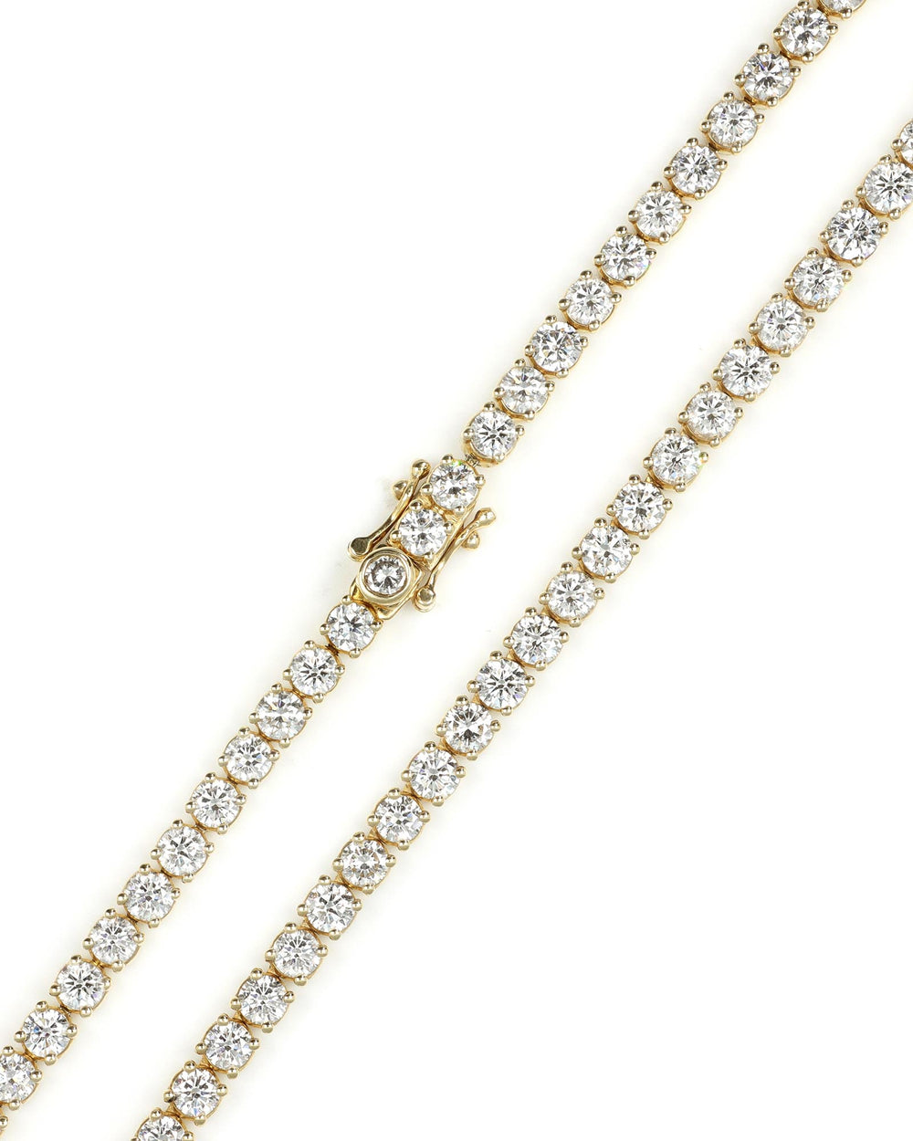 20.0ctw Round Lab Diamond Tennis Necklace