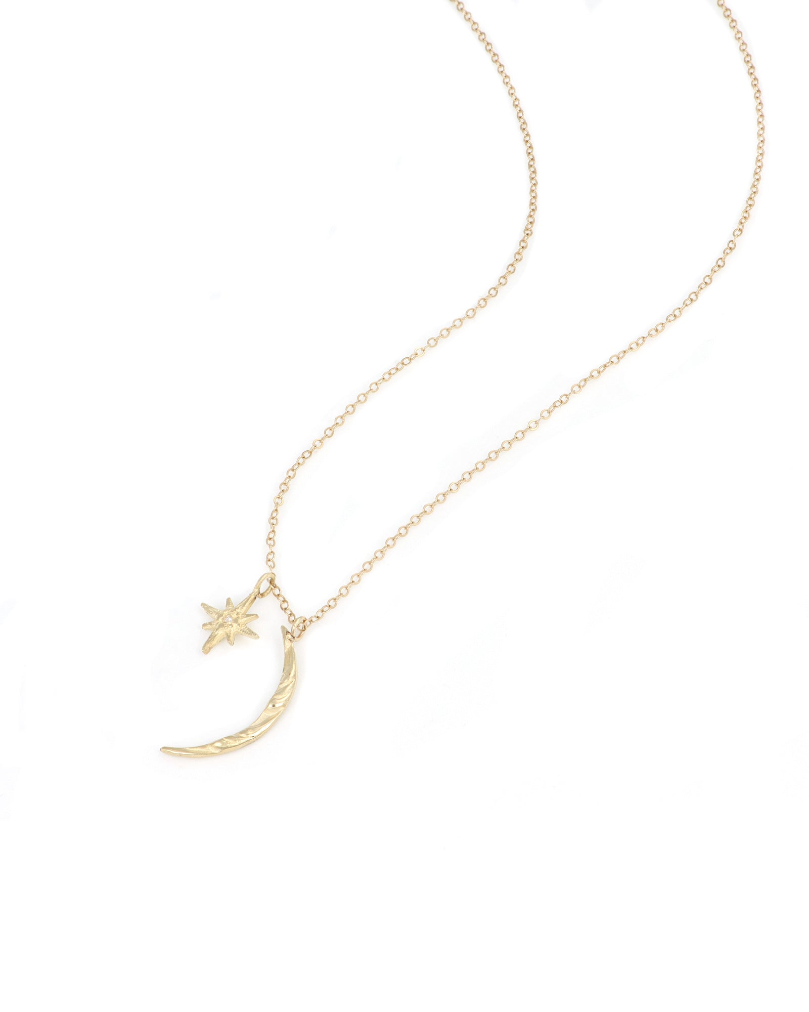 Star and Moon Necklace