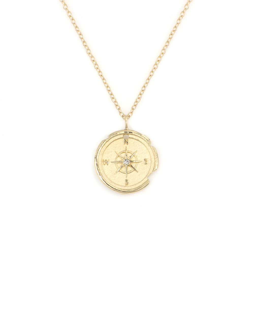 Delicate Compass Necklace