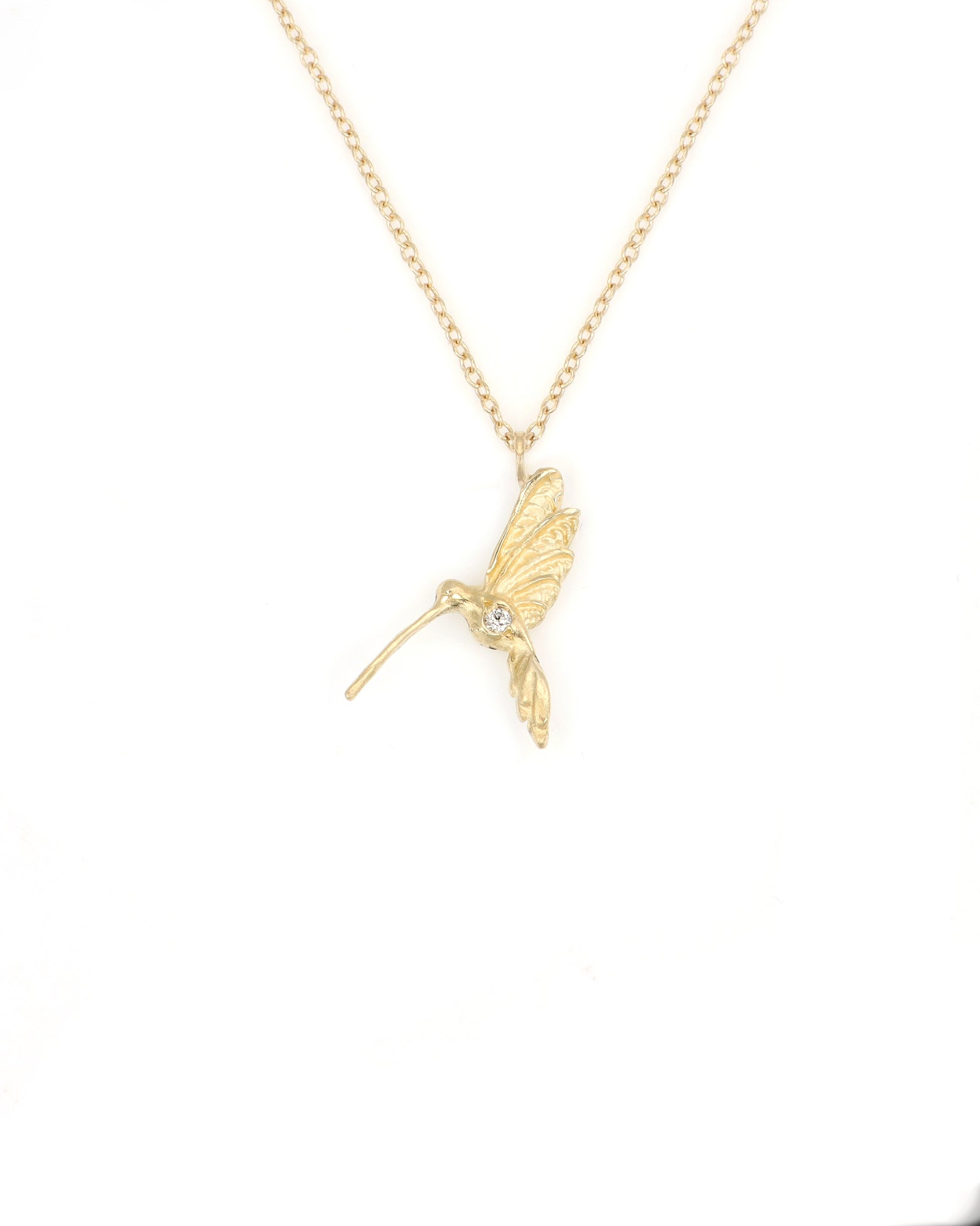 Gold and Diamond Hummingbird