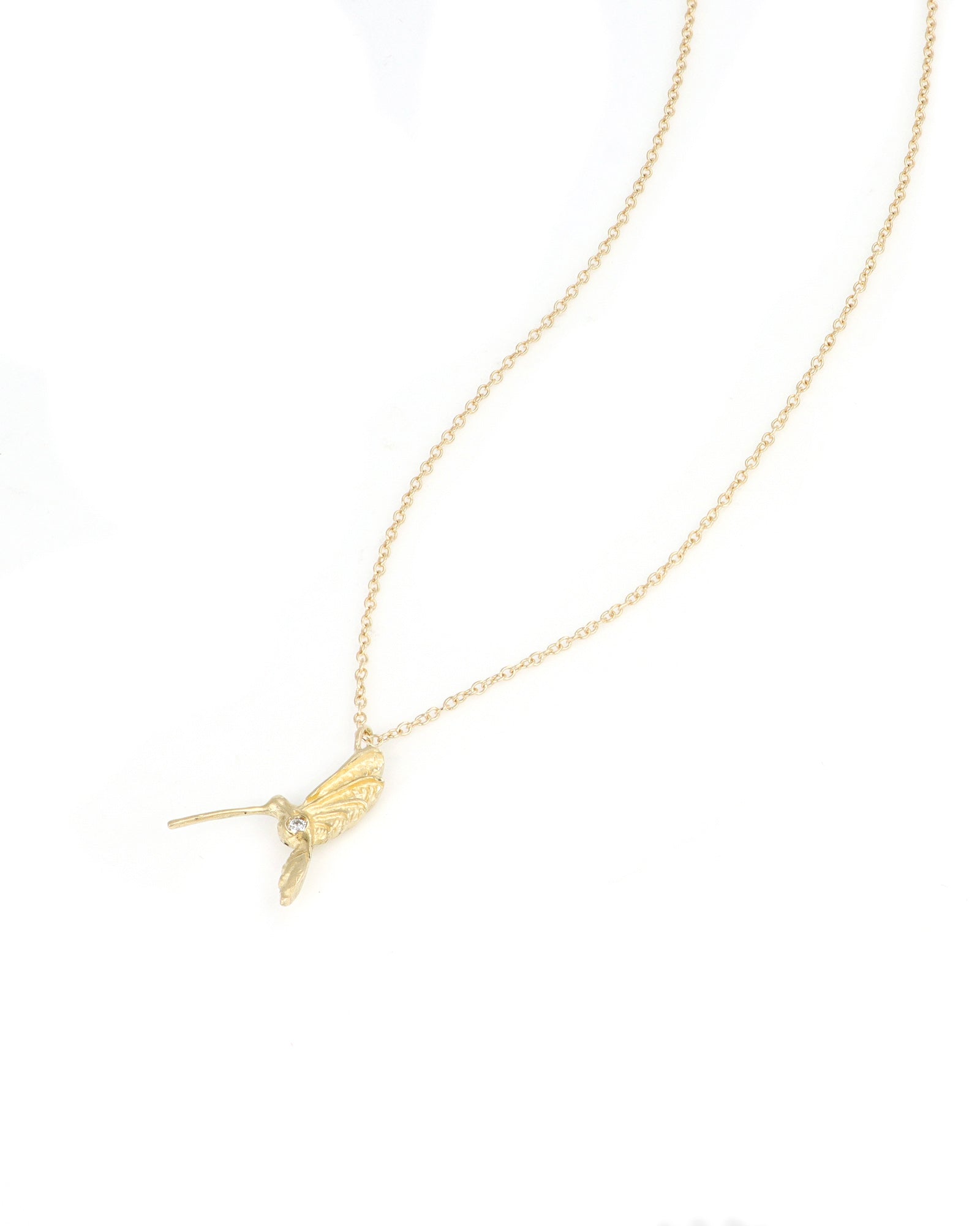 Gold and Diamond Hummingbird