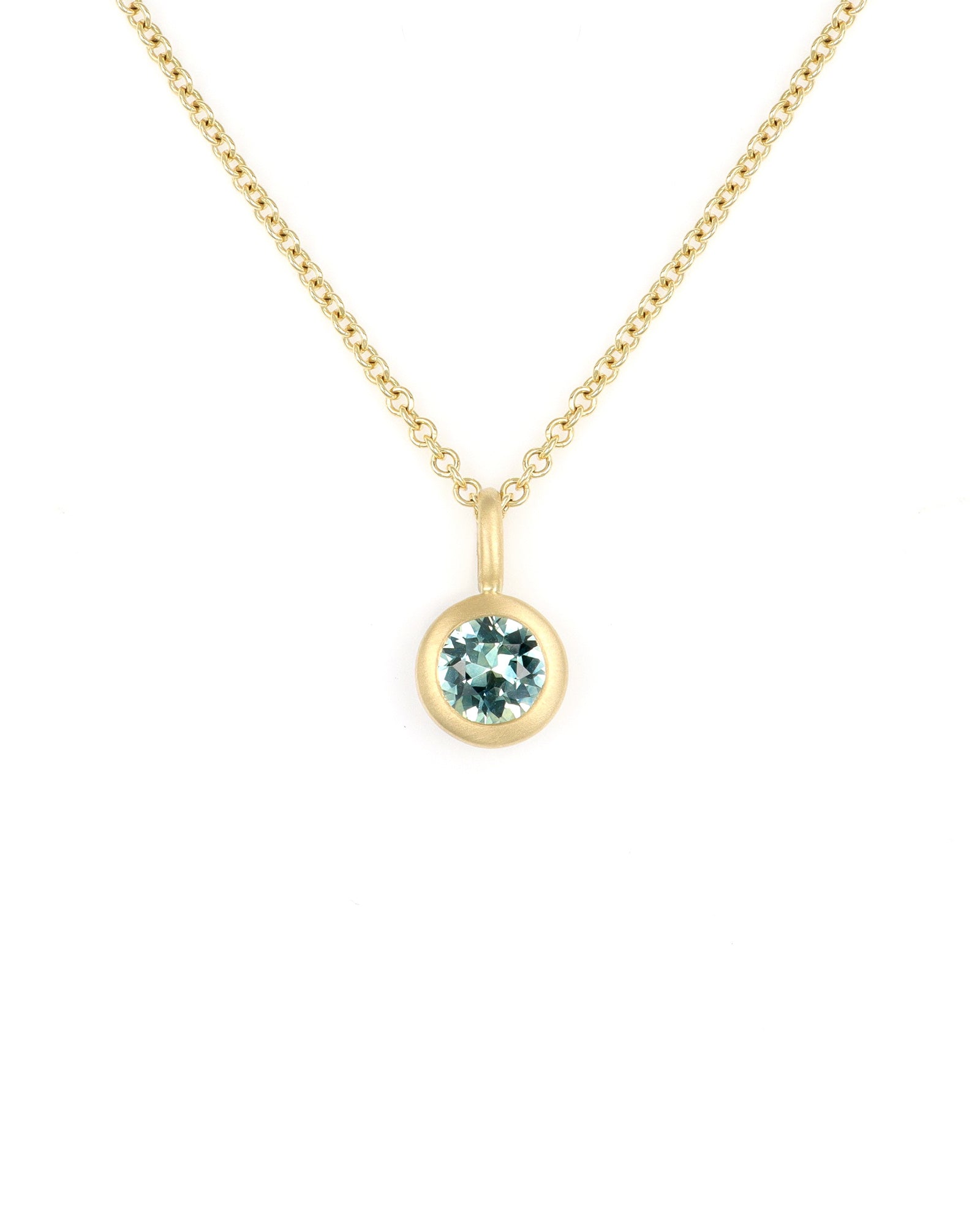 Montana Sapphire Charm