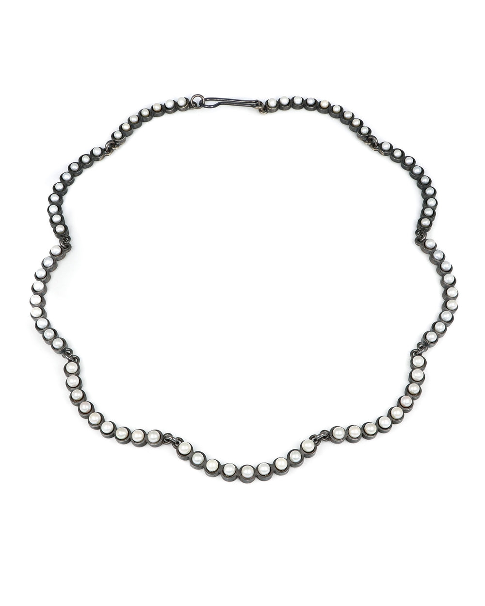 Scalloped Freshwater Pearl Necklace