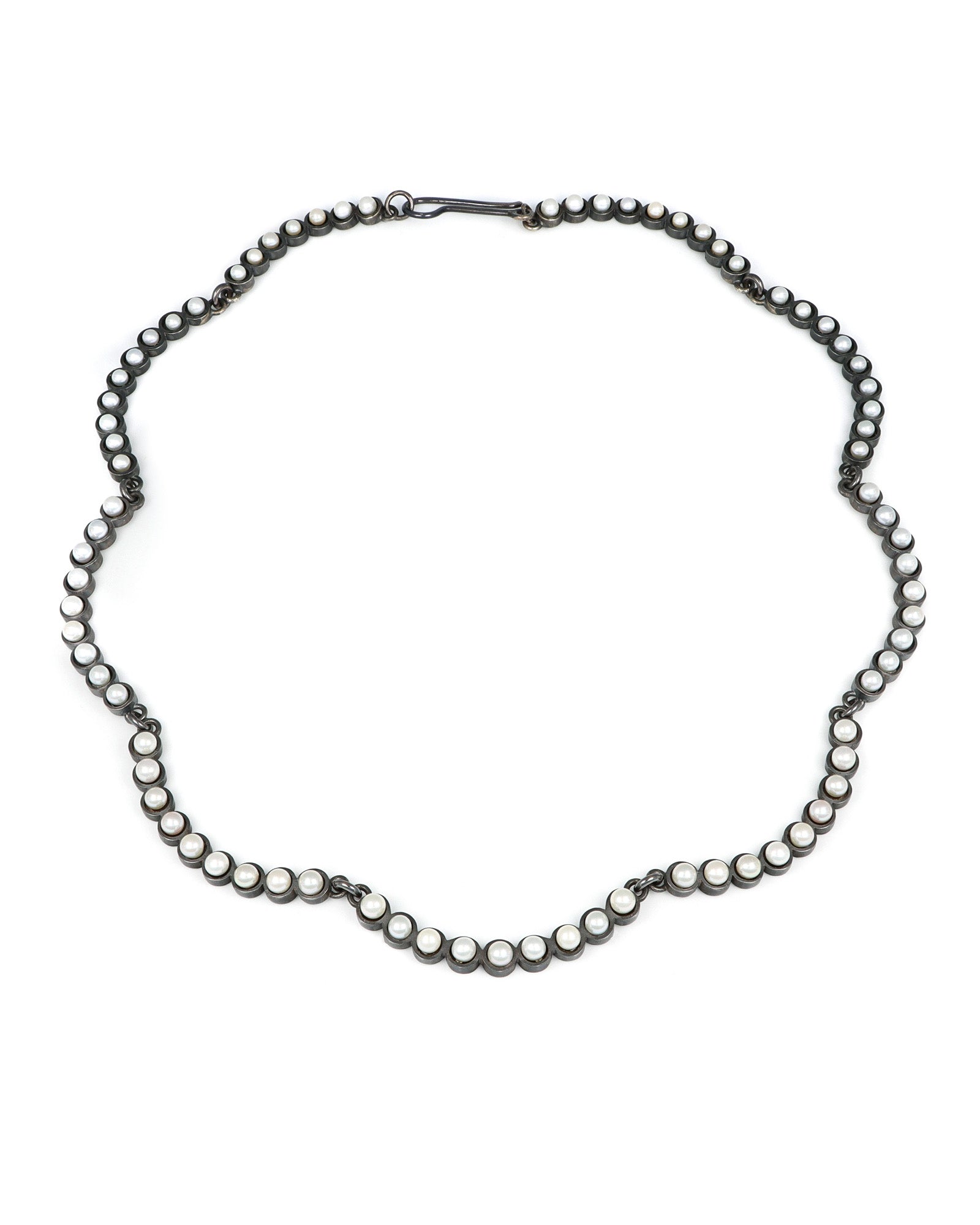 Scalloped Freshwater Pearl Necklace