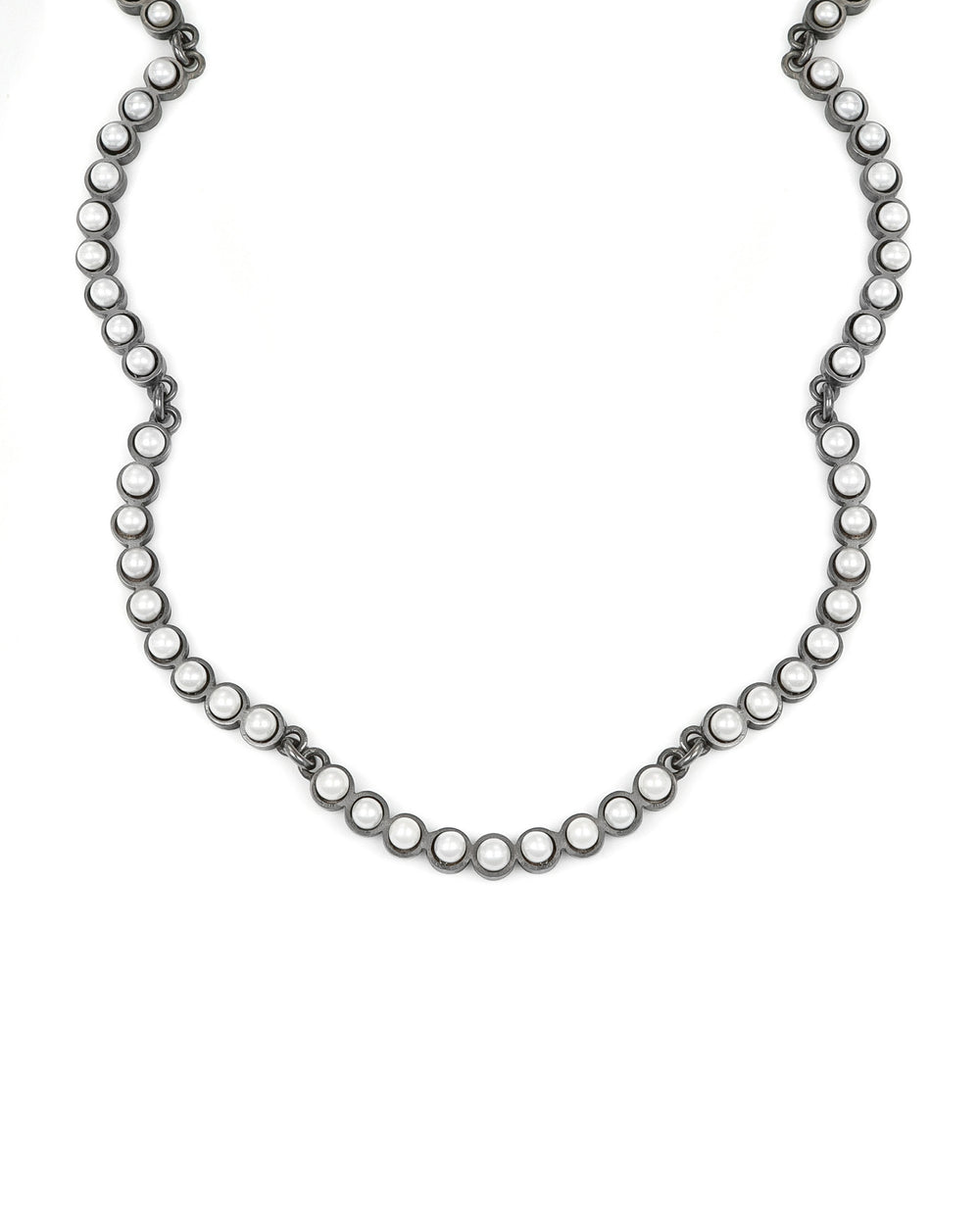 Scalloped Freshwater Pearl Necklace