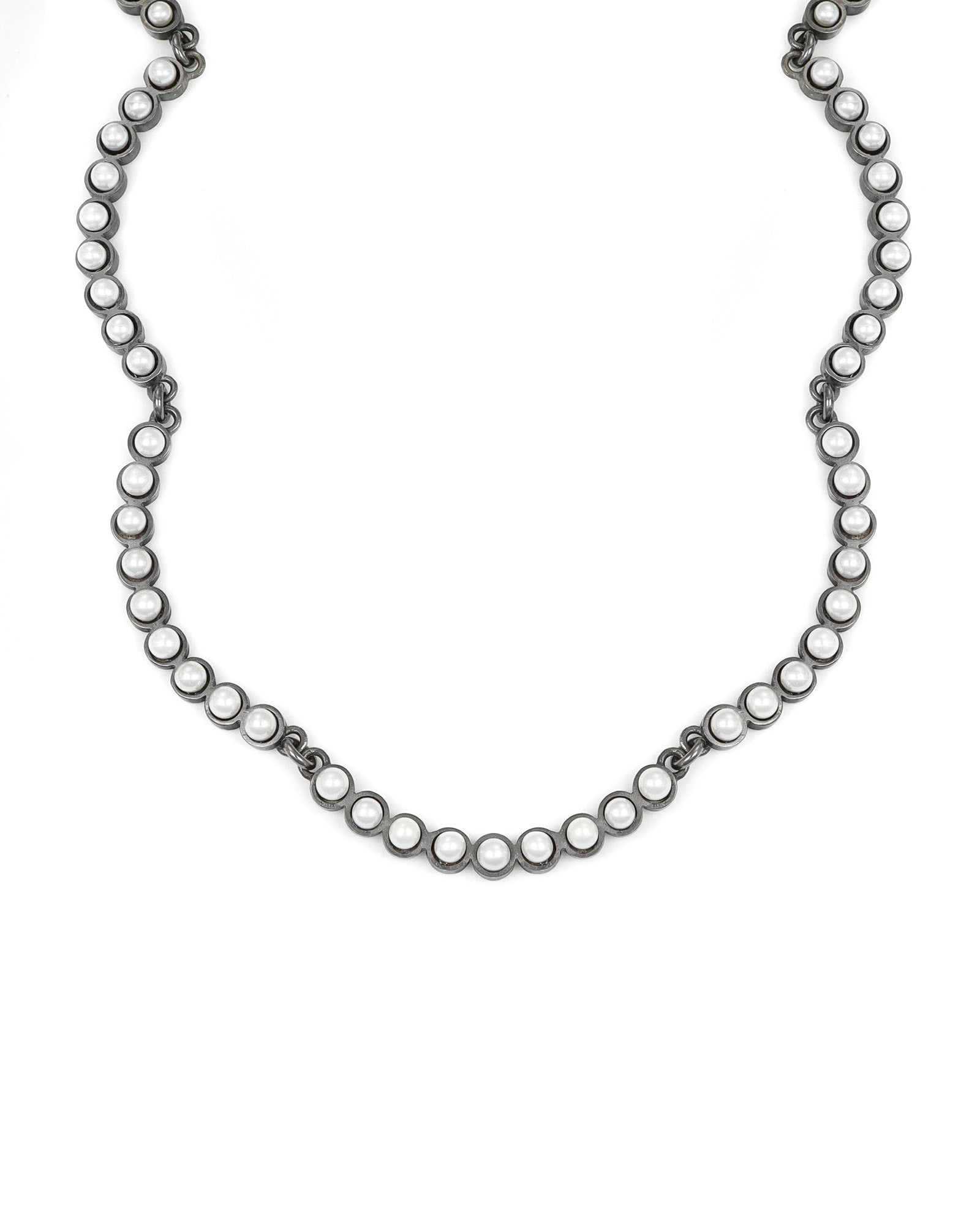 Scalloped Freshwater Pearl Necklace