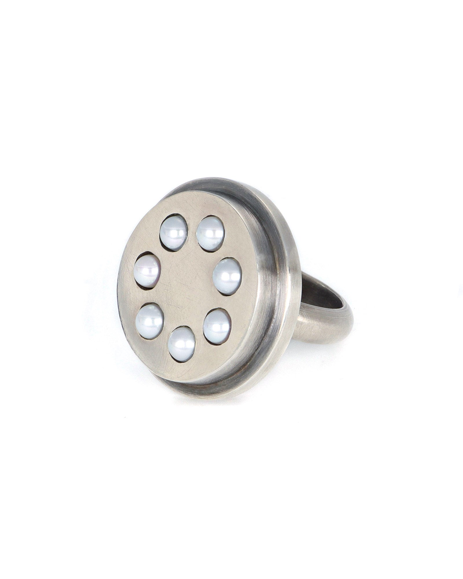 Pearl Circle Ring