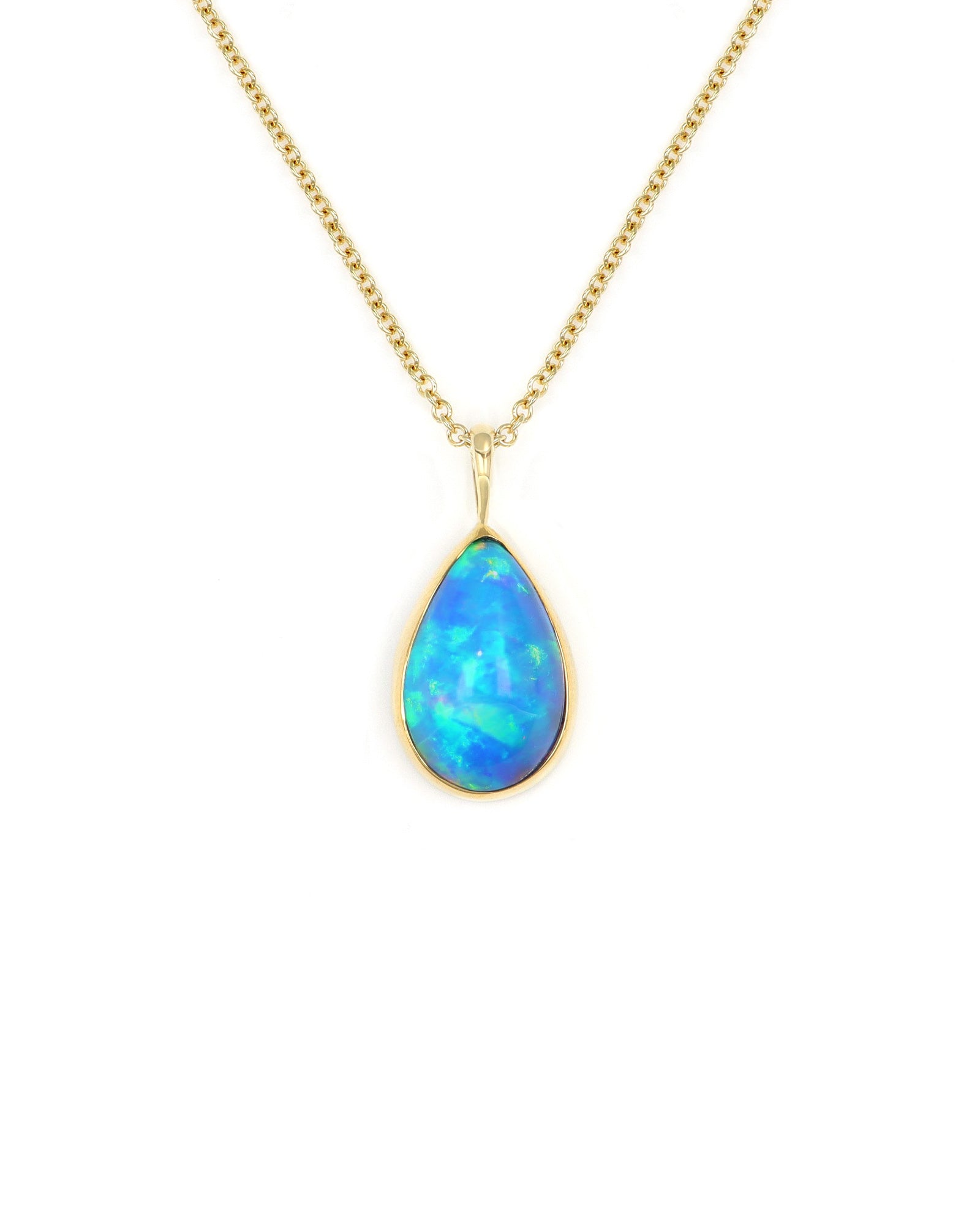 Drop Opal Pendant