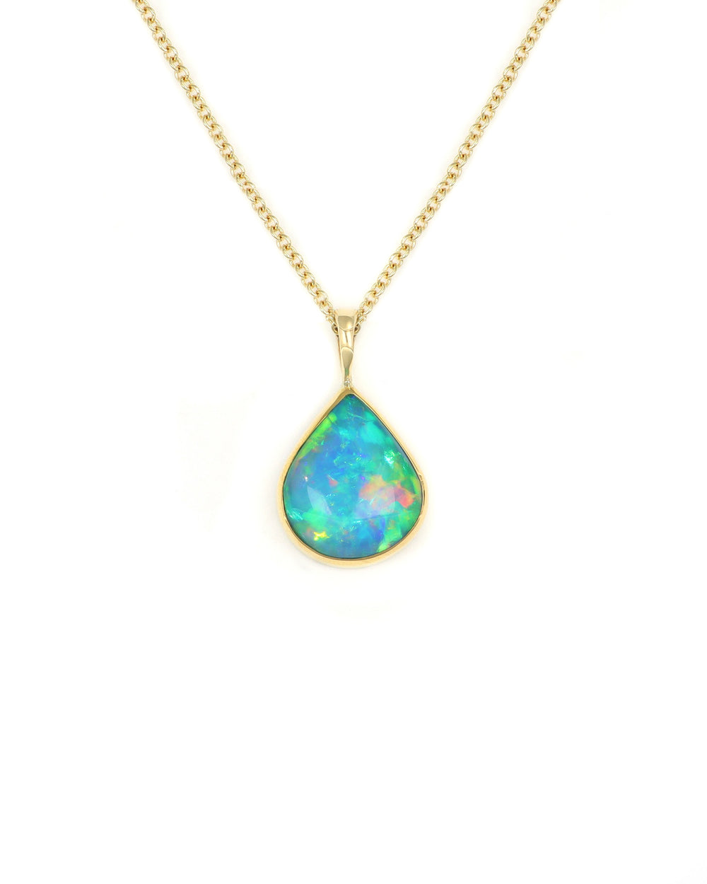 Pear Opal Pendant