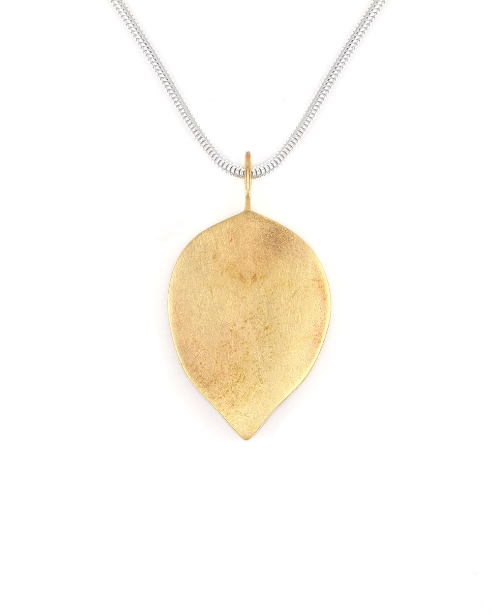 Red & Pink Leaf Pendant