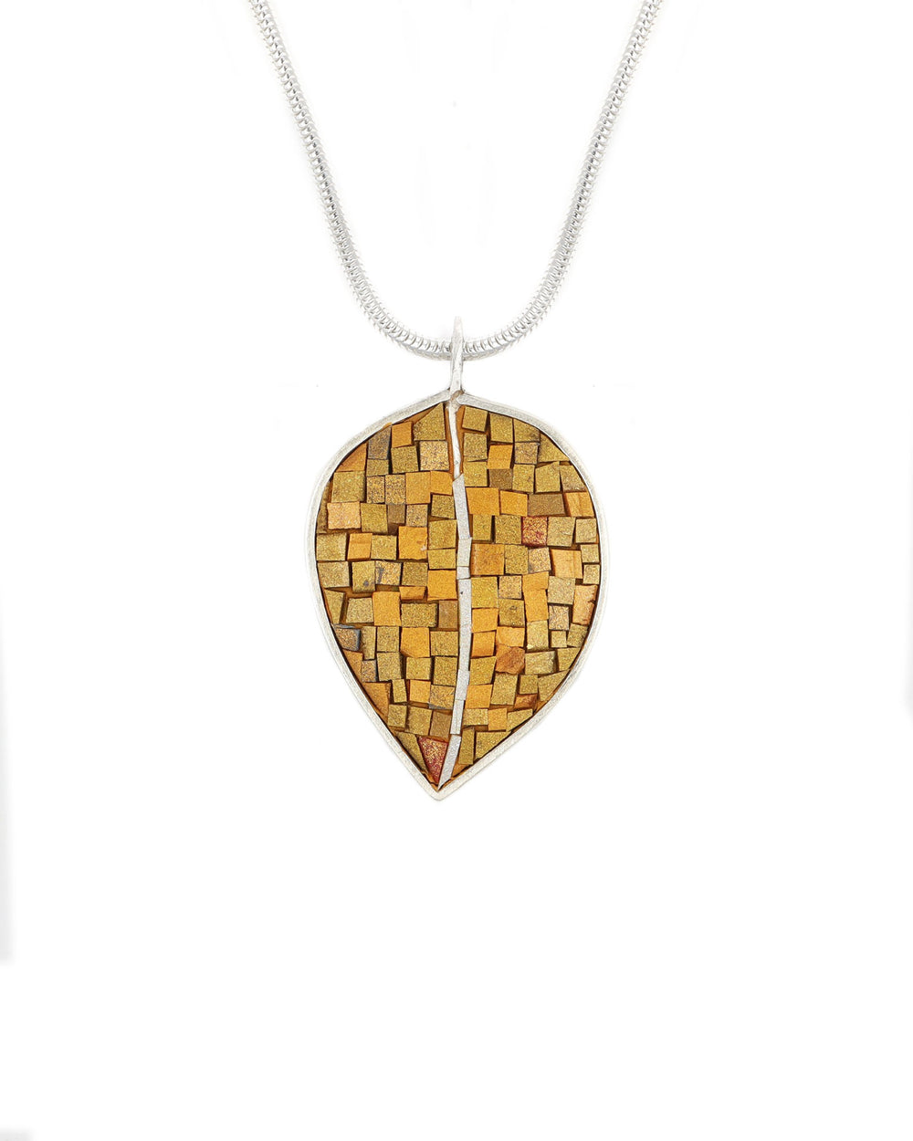 Gold Leaf Pendant