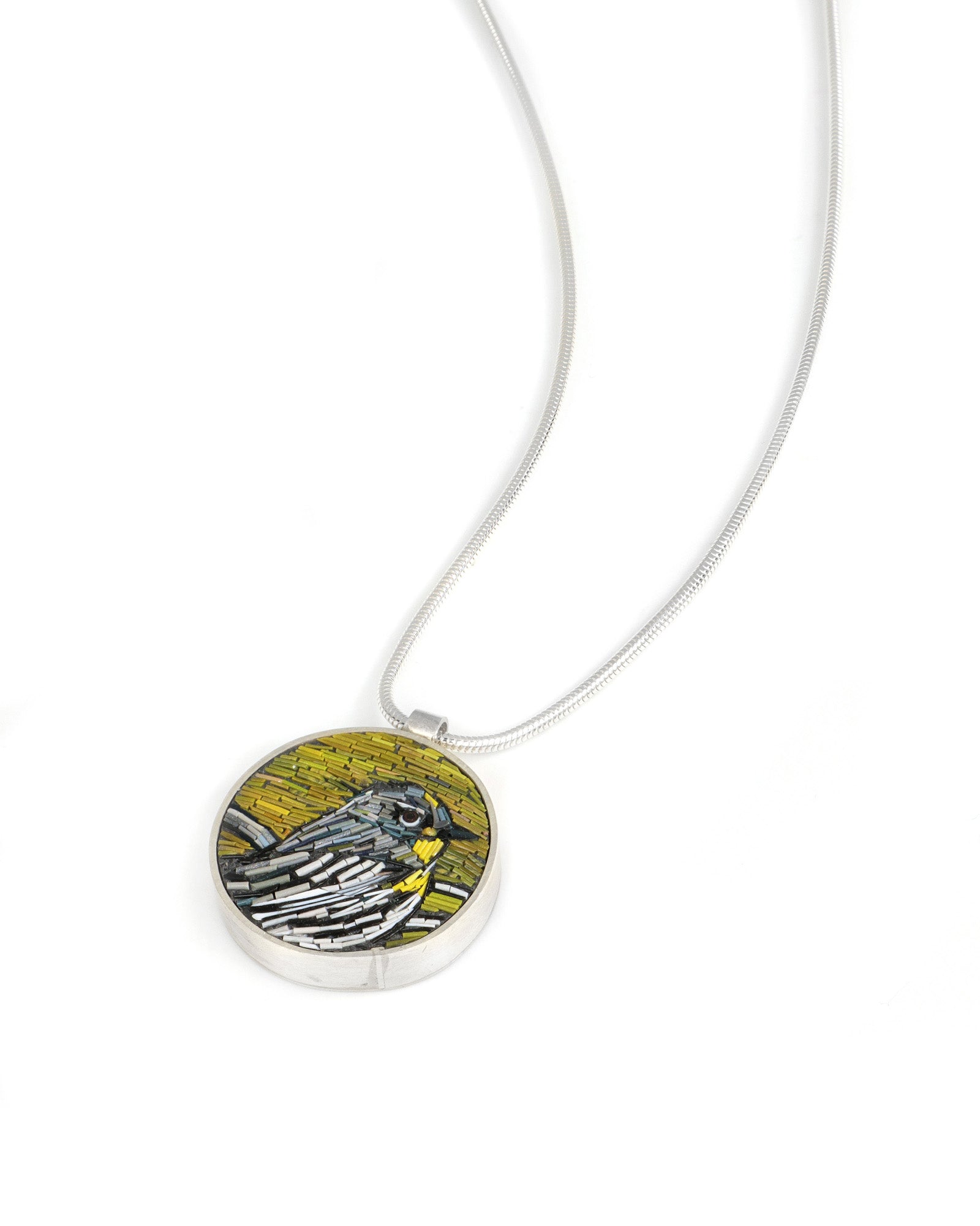 Yellow-Rumped Warbler Pendant