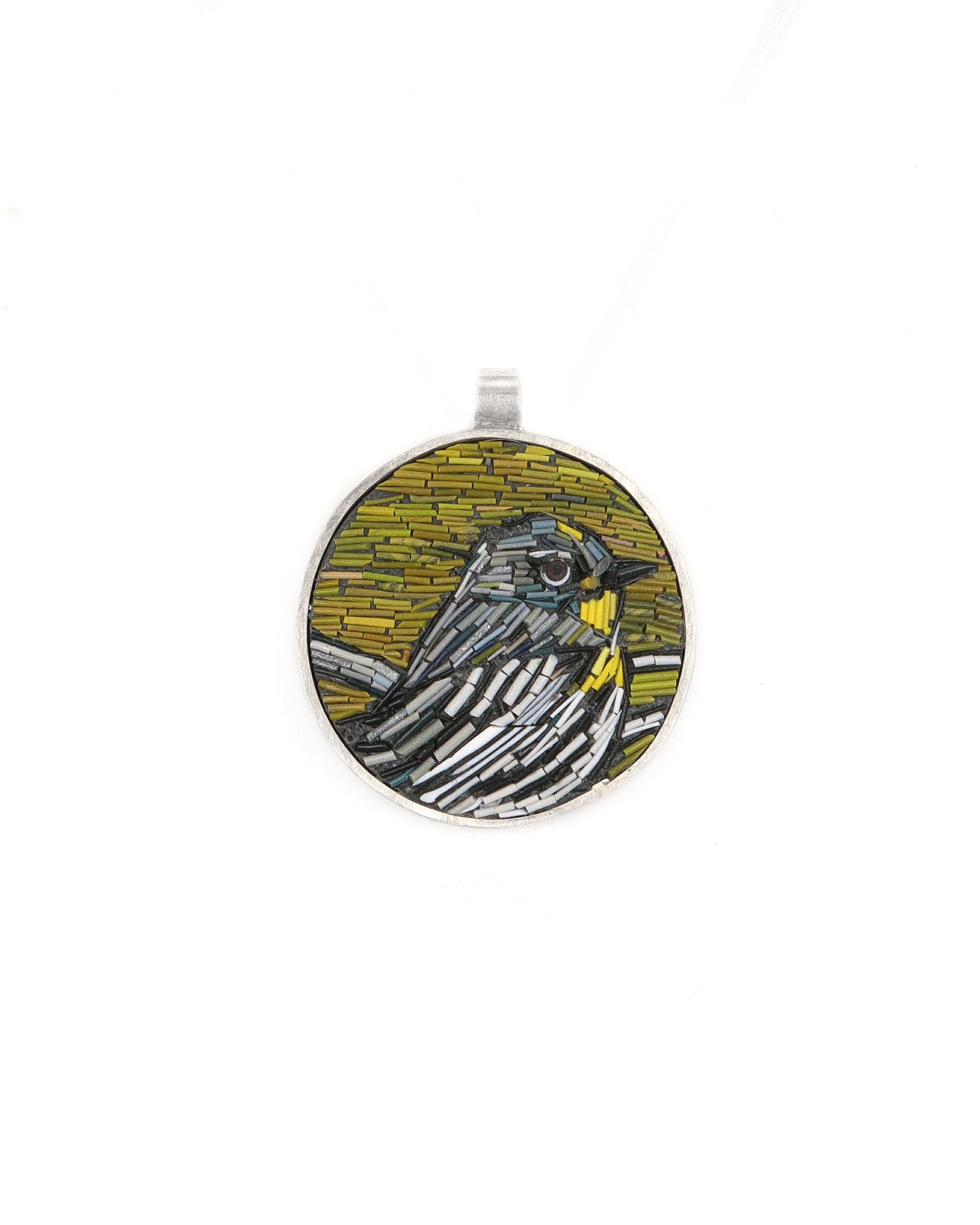 Yellow-Rumped Warbler Pendant
