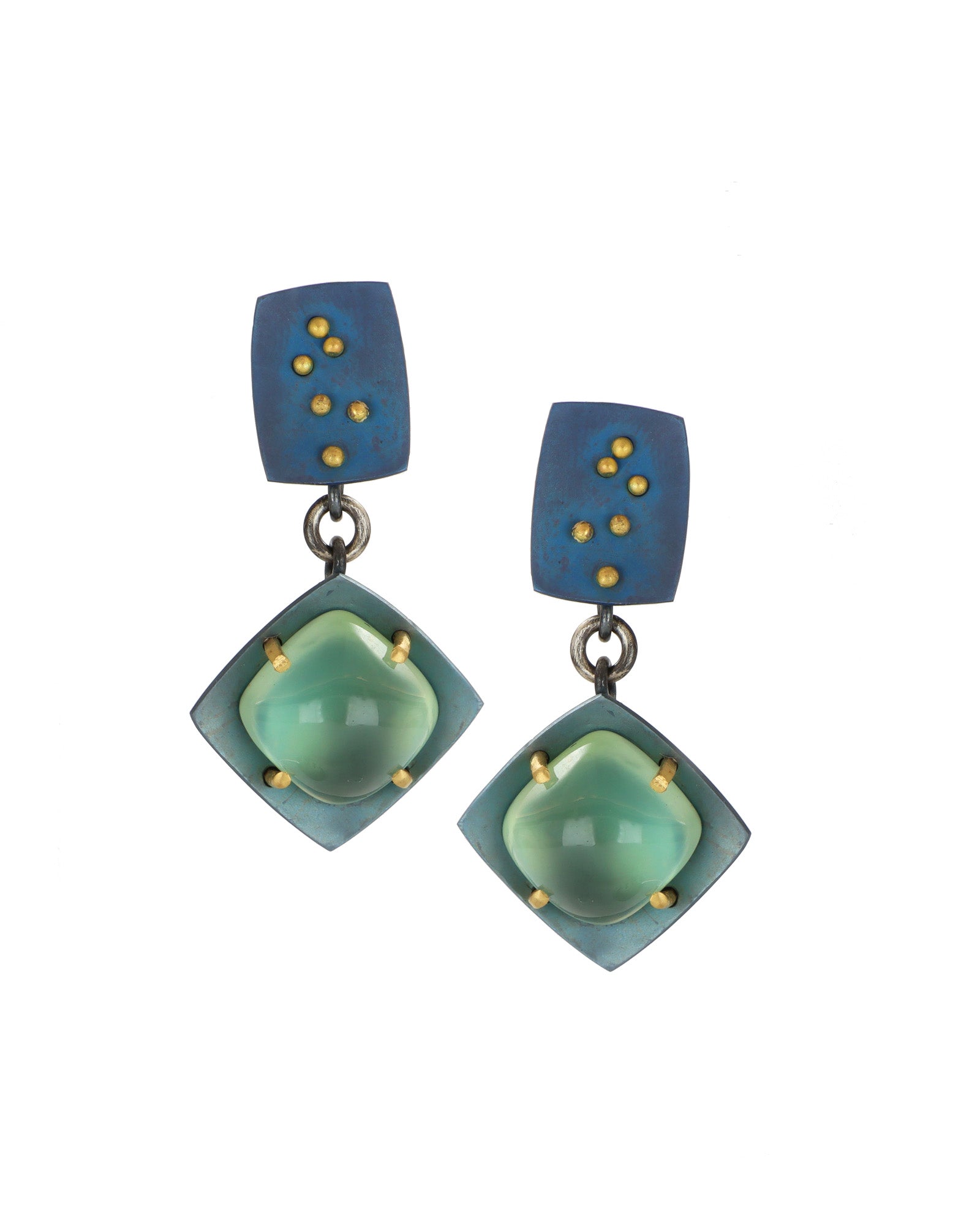 Titanium Drop Earrings