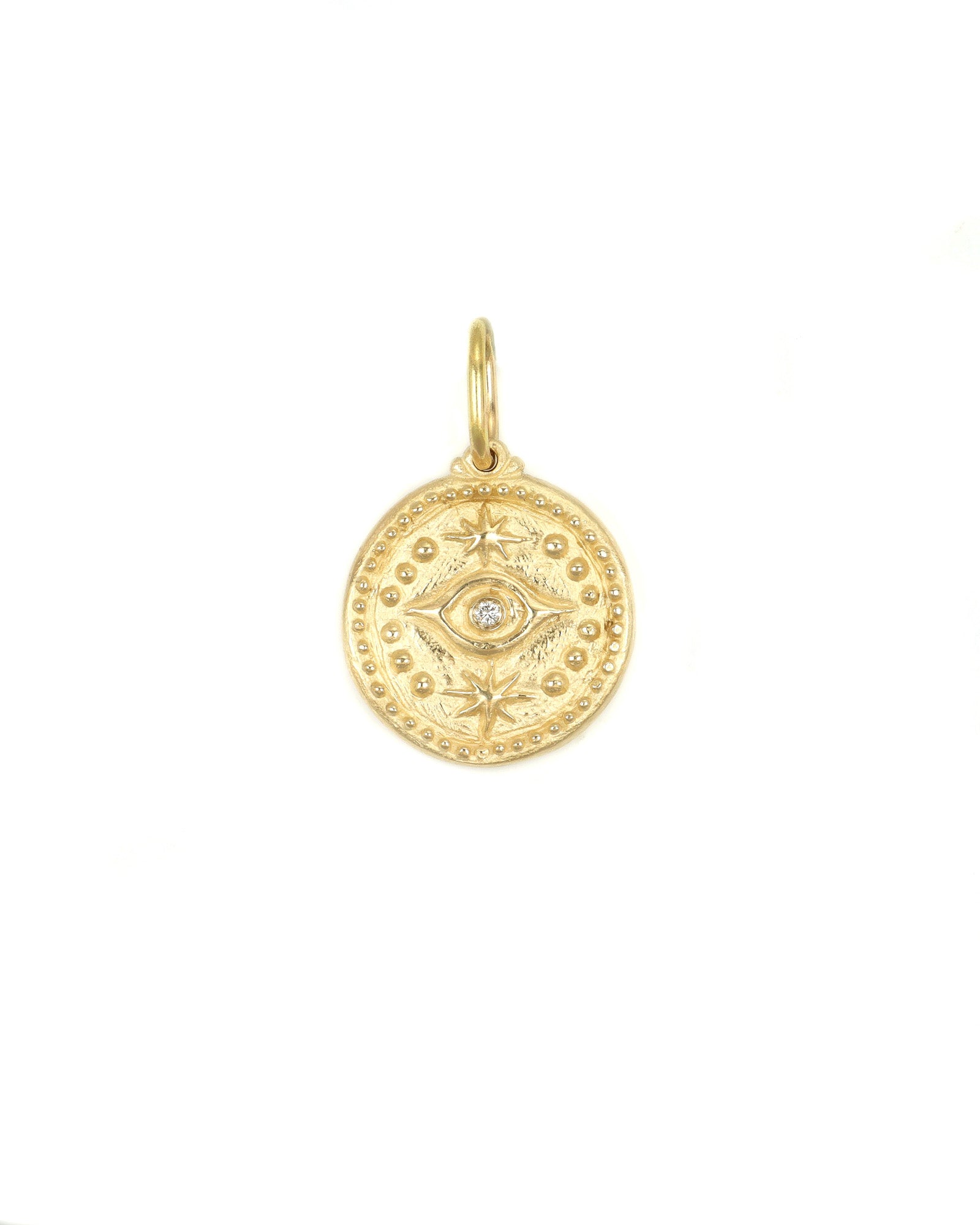 Diamond Evil Eye & Hamsa Charm