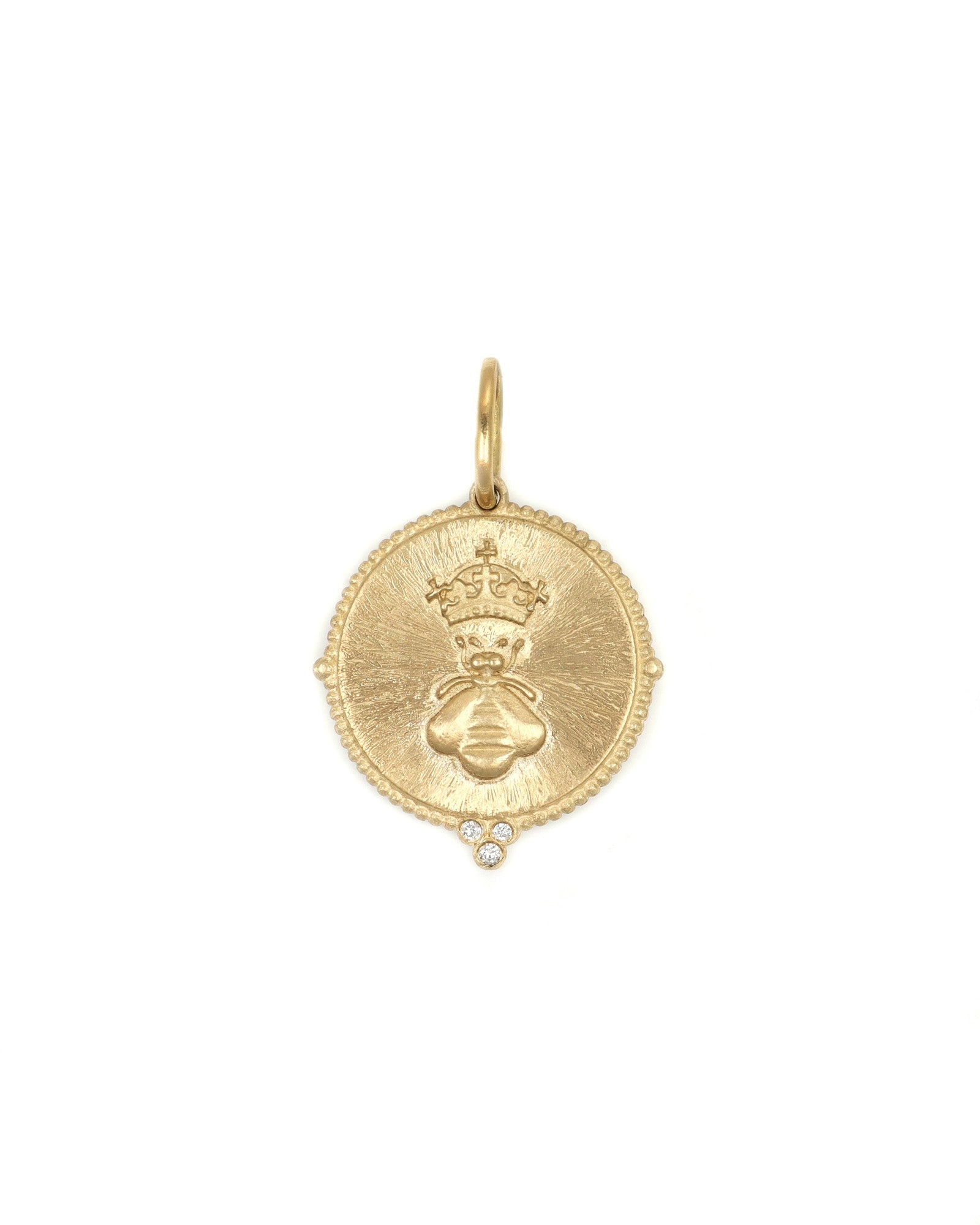 Diamond Queen Bee Charm