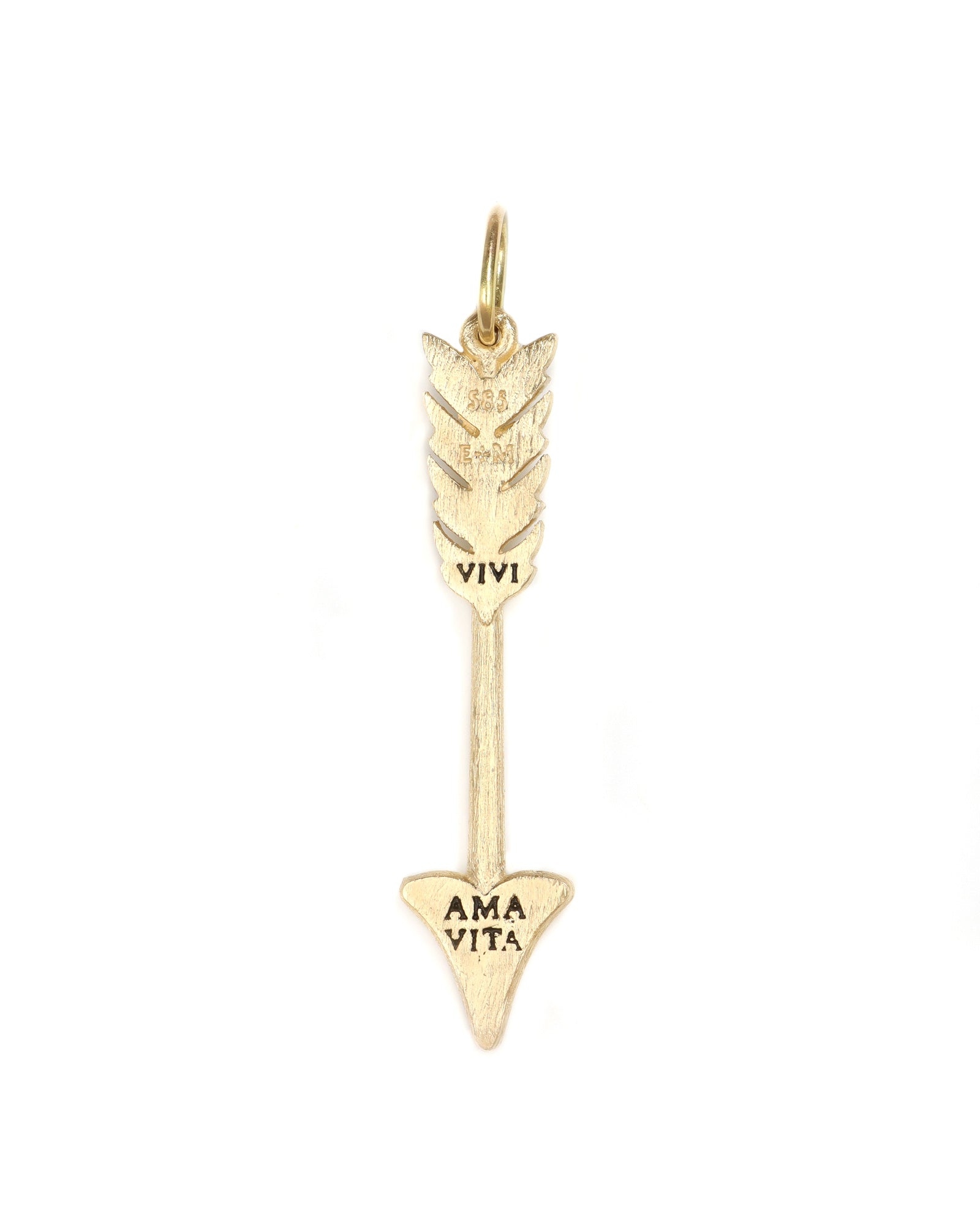 Diamond Small Arrow Charm