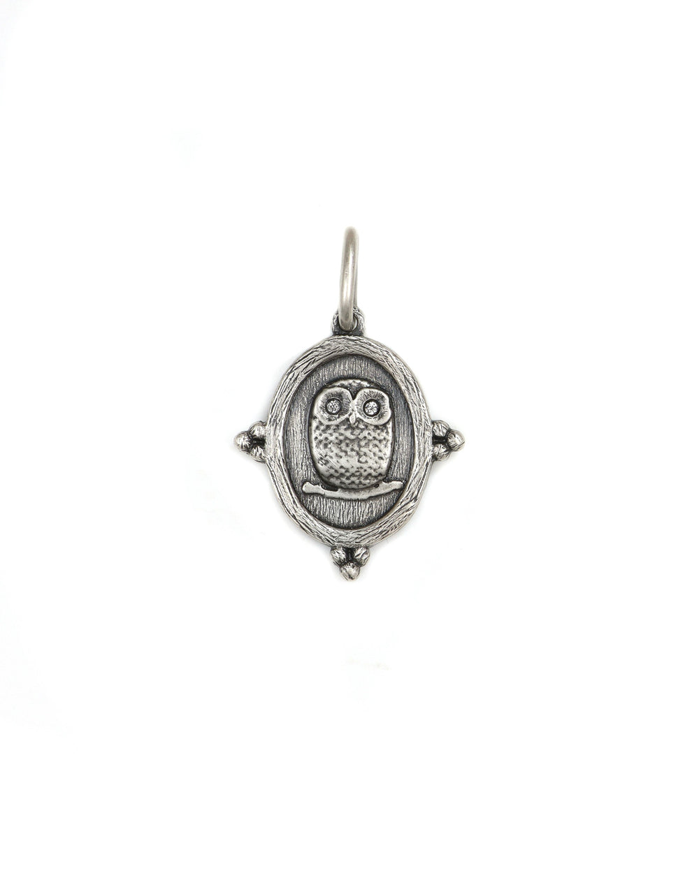 Diamond Baby Owl & North Star Charm