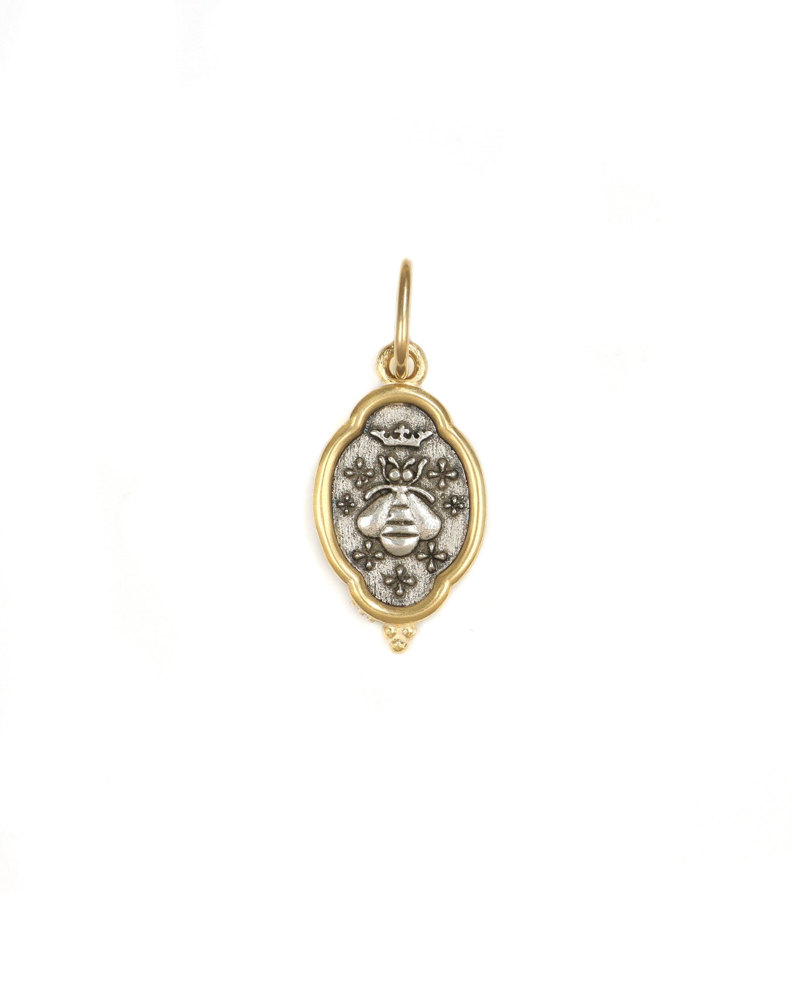 Ornate Queen Bee Charm