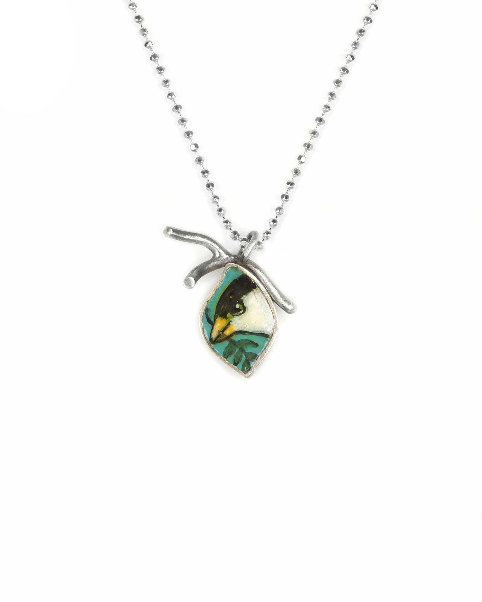 Bird with Branch Pendant