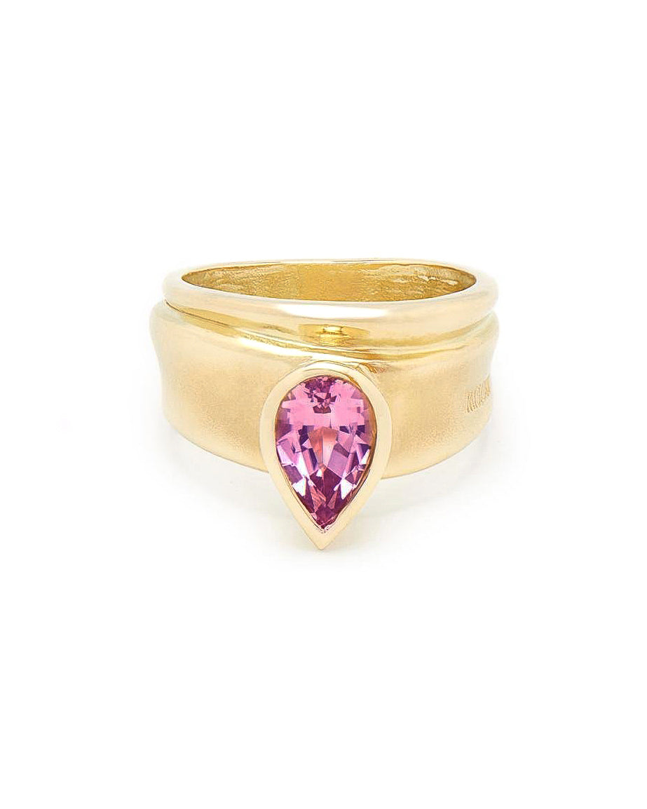 Pink Tourmaline Ring