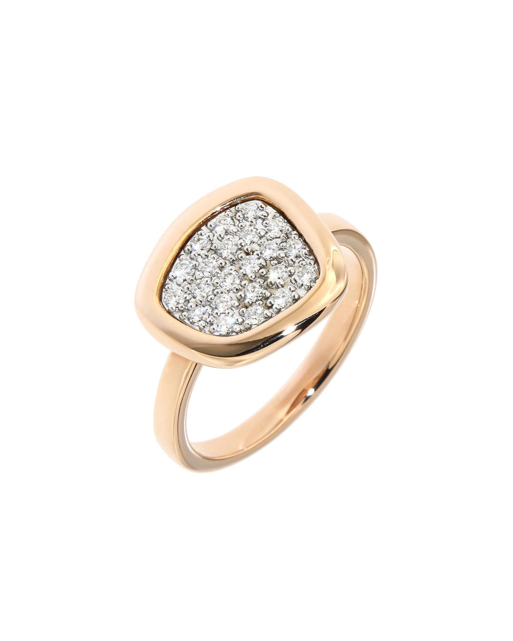 Freeform Pavé diamond Ring