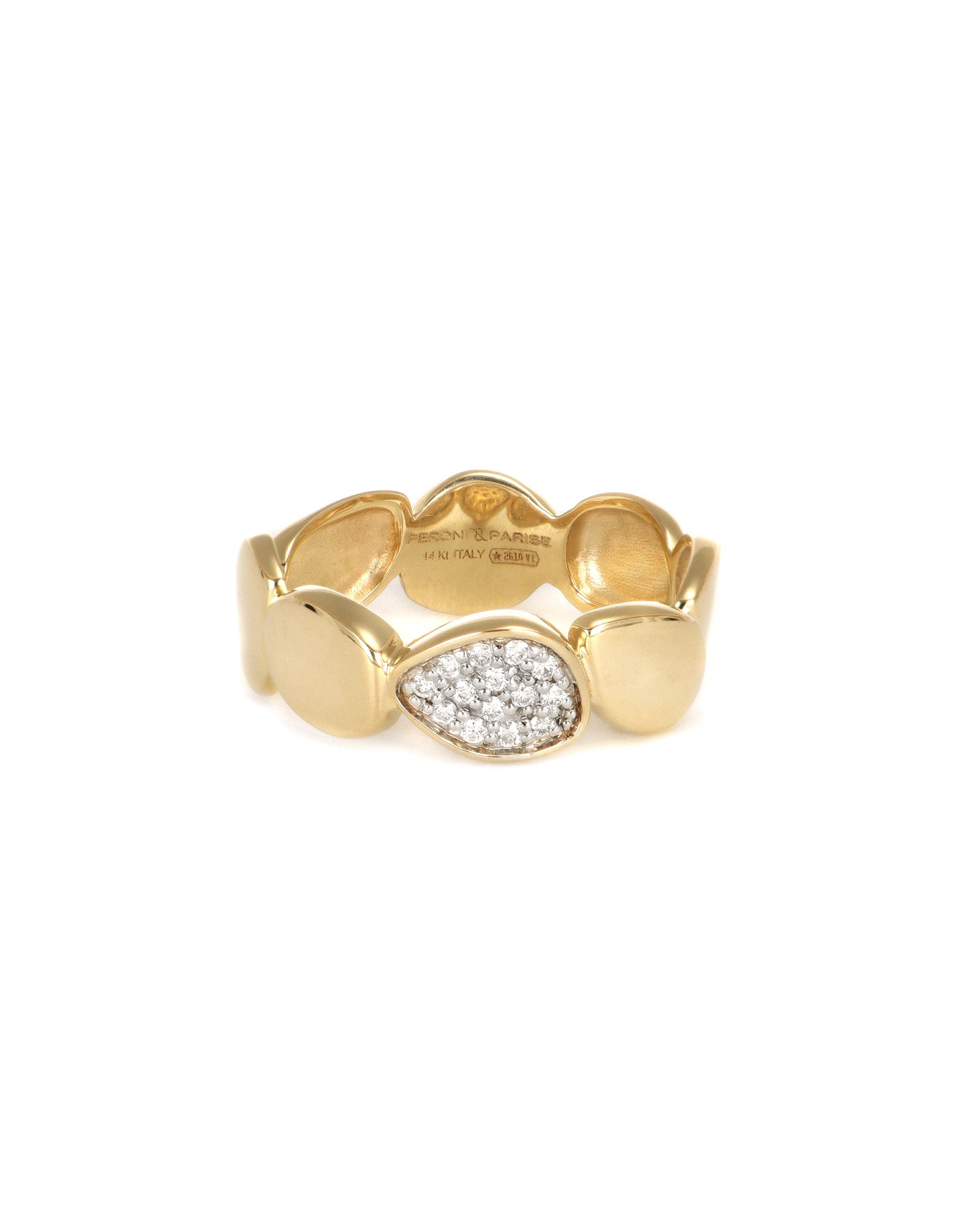 Stacking Pebble Ring