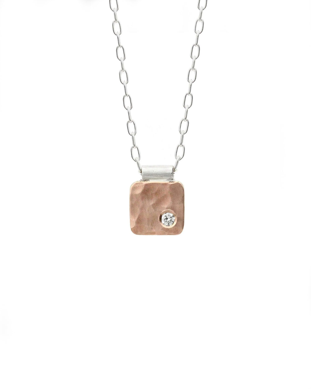 Rose Gold Cell Necklace