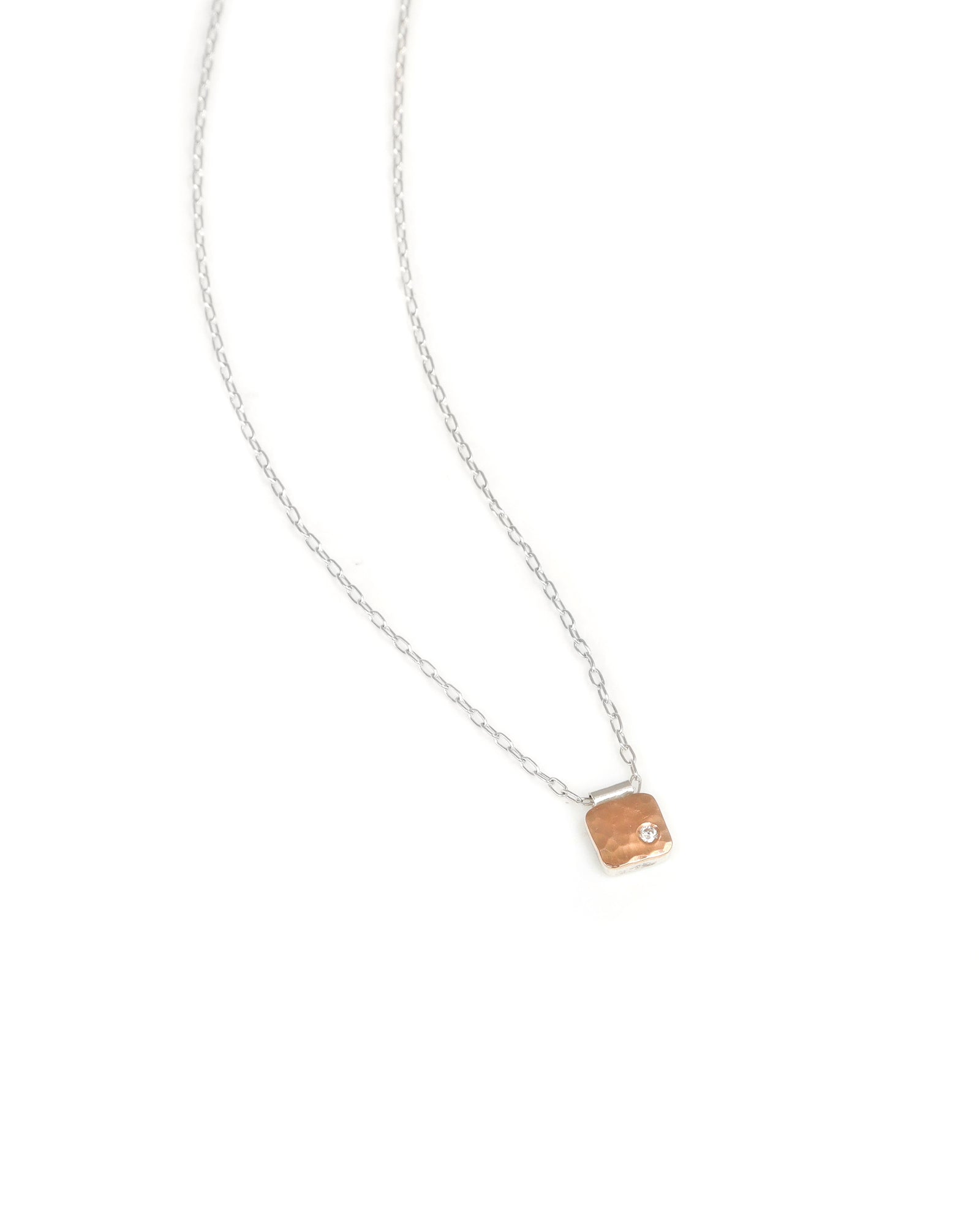 Rose Gold Cell Necklace